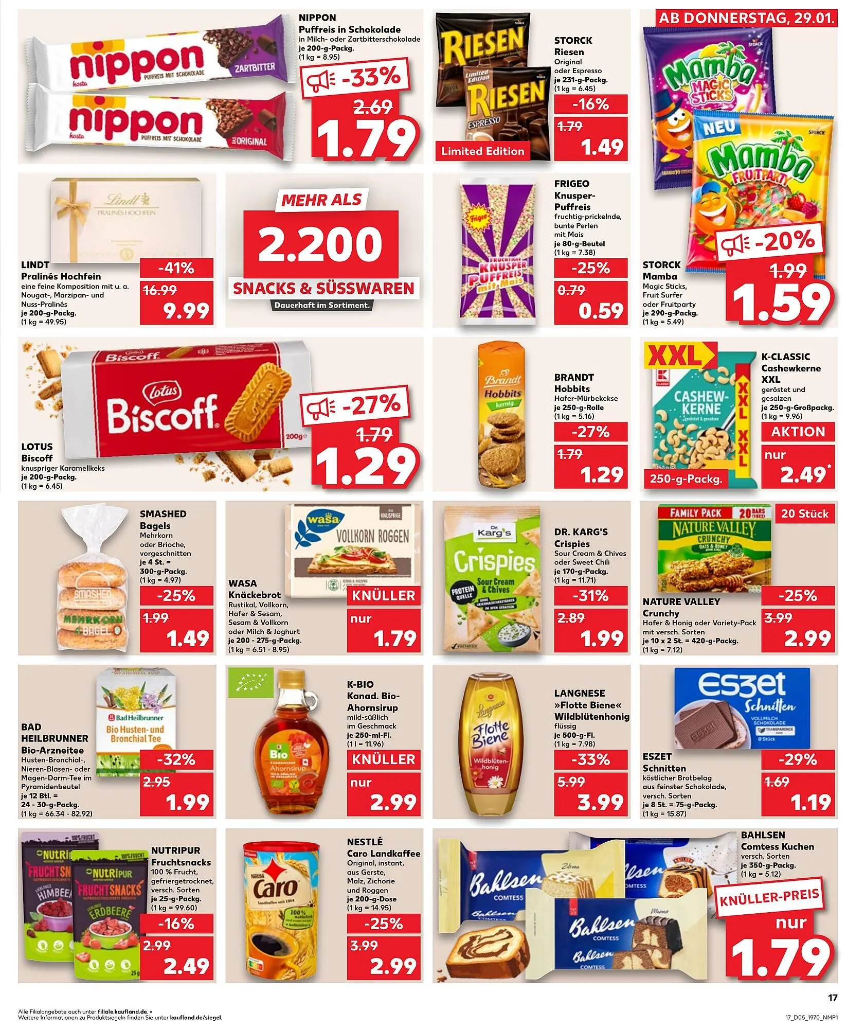 Kaufland Prospekt von 29. Januar bis 4. Februar 2026 - Prospekt seite 17