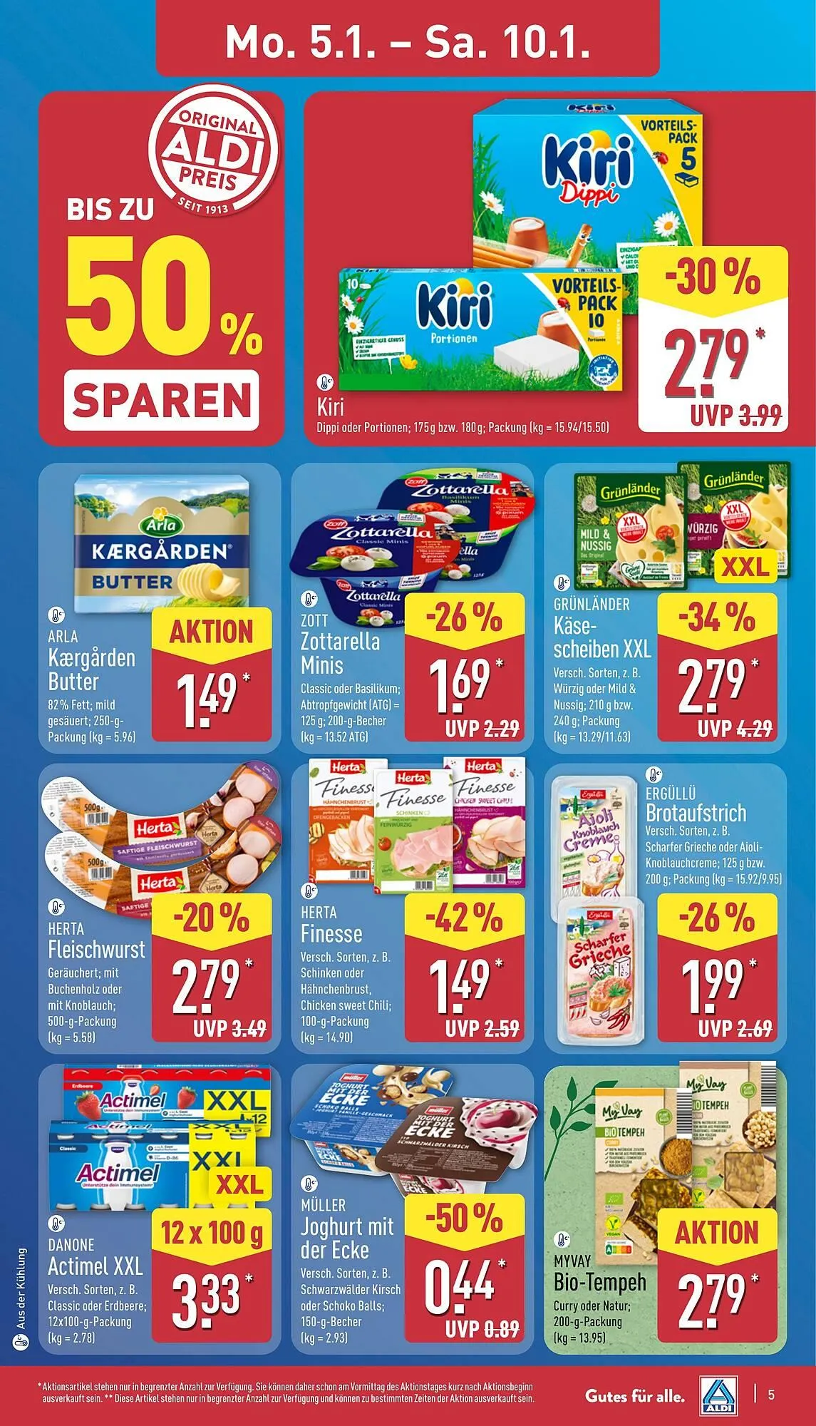 Aldi Nord Prospekt von 5. Januar bis 10. Januar 2026 - Prospekt seite 5