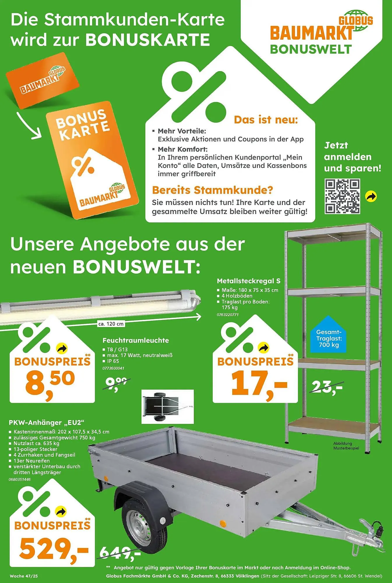 Globus Baumarkt Prospekt von 16. November bis 22. November 2025 - Prospekt seite 16