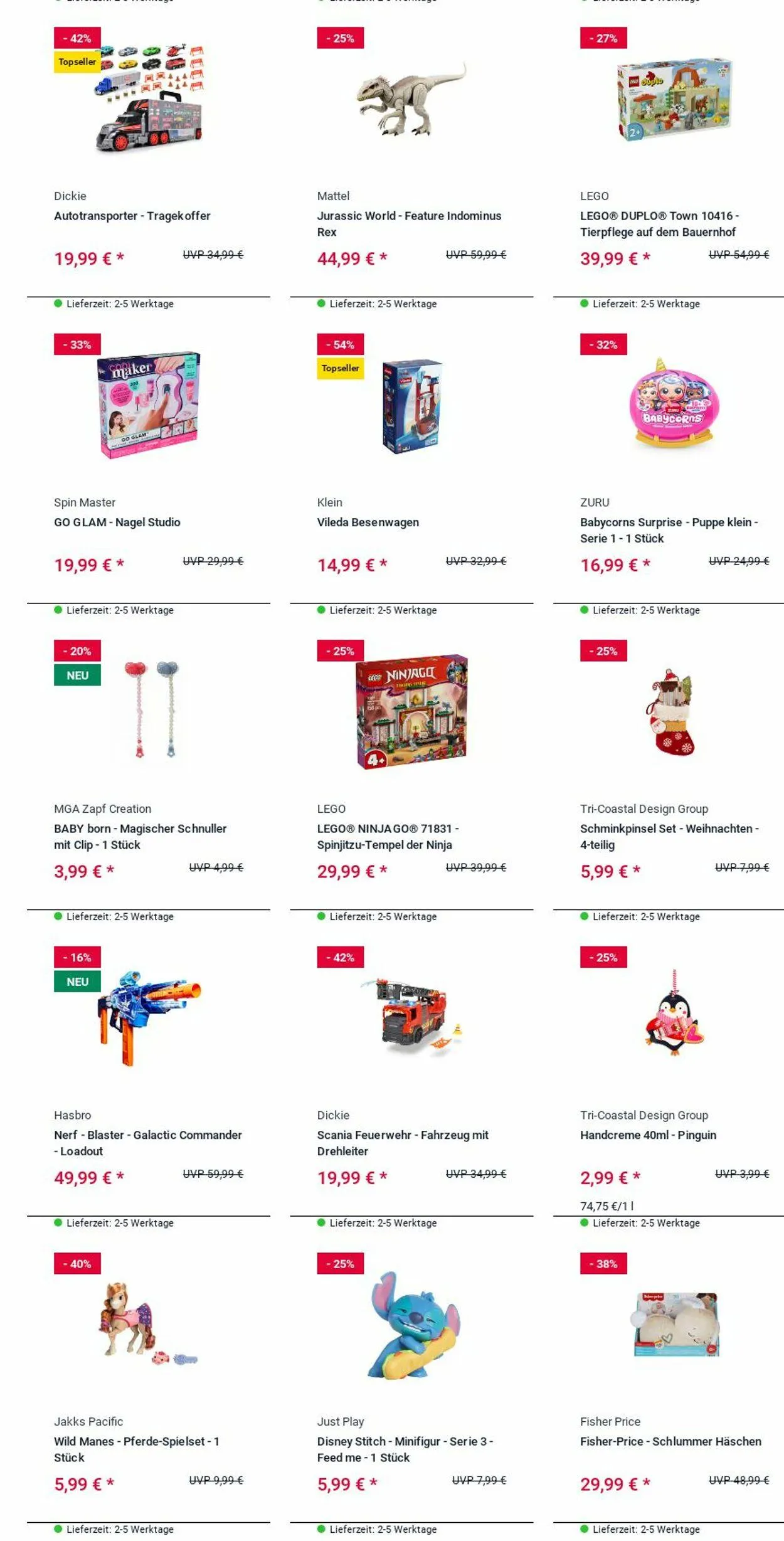 ROFU Kinderland Aktueller Prospekt von 15. Dezember bis 24. Dezember 2025 - Prospekt seite 39