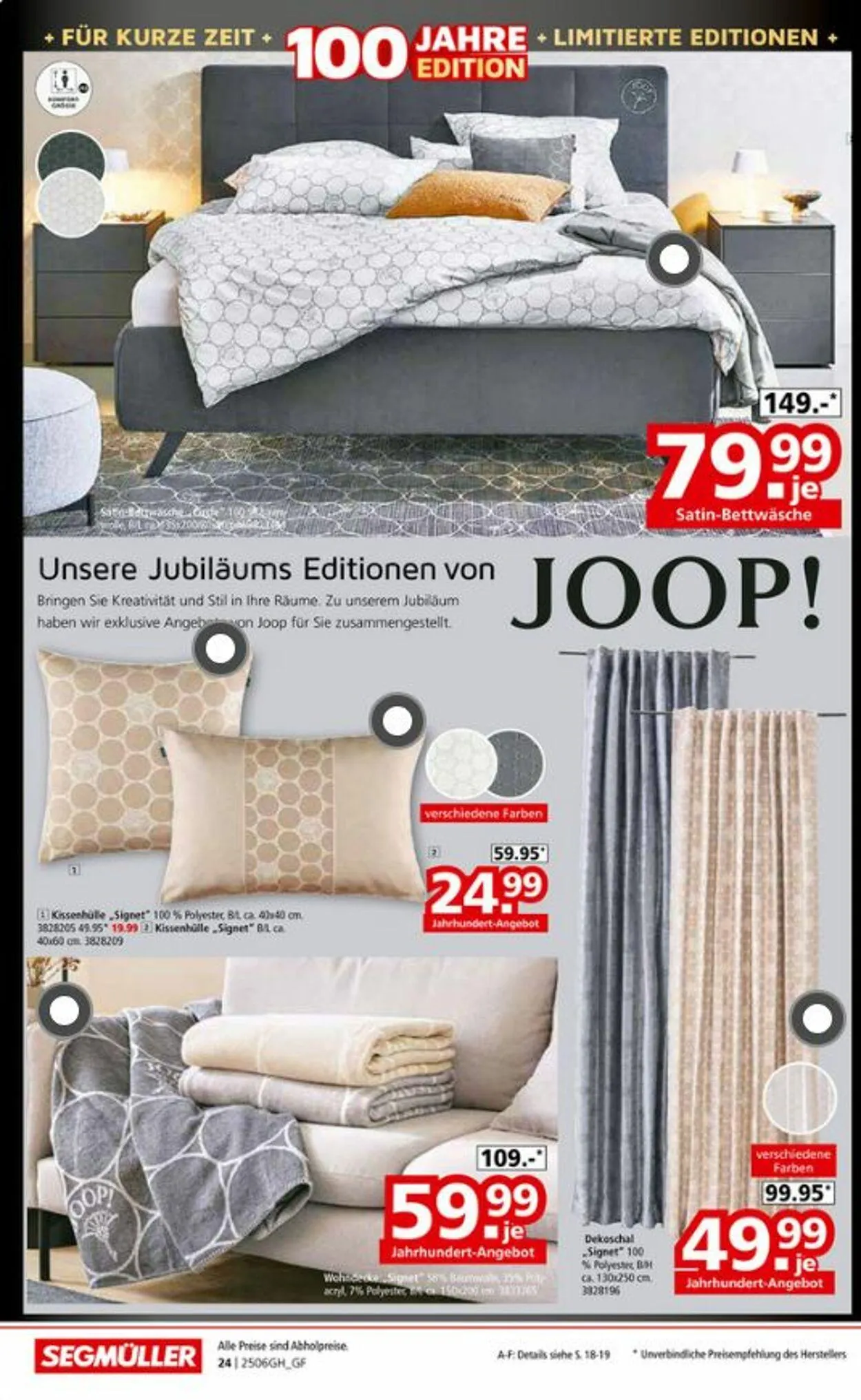 SEGMÜLLER von 7. Juni bis 28. Juni 2025 - Prospekt seite 36