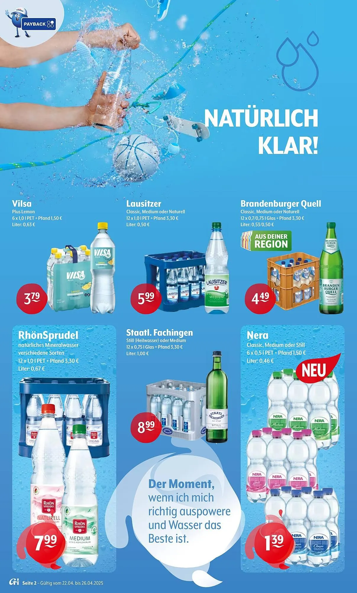 Trink und Spare Prospekt von 21. April bis 26. April 2025 - Prospekt seite 2