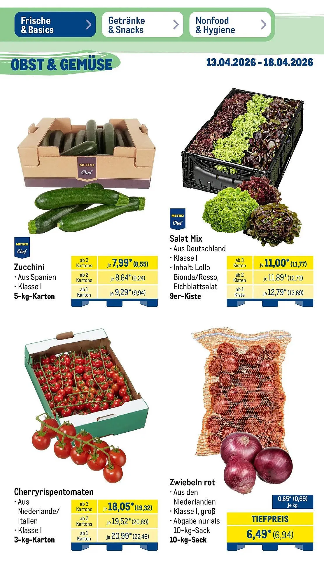 METRO Prospekt von 12. April bis 18. April 2026 - Prospekt seite 9