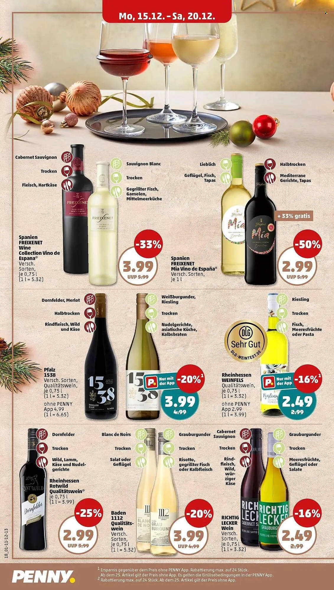 PENNY Prospekt von 15. Dezember bis 20. Dezember 2025 - Prospekt seite 22