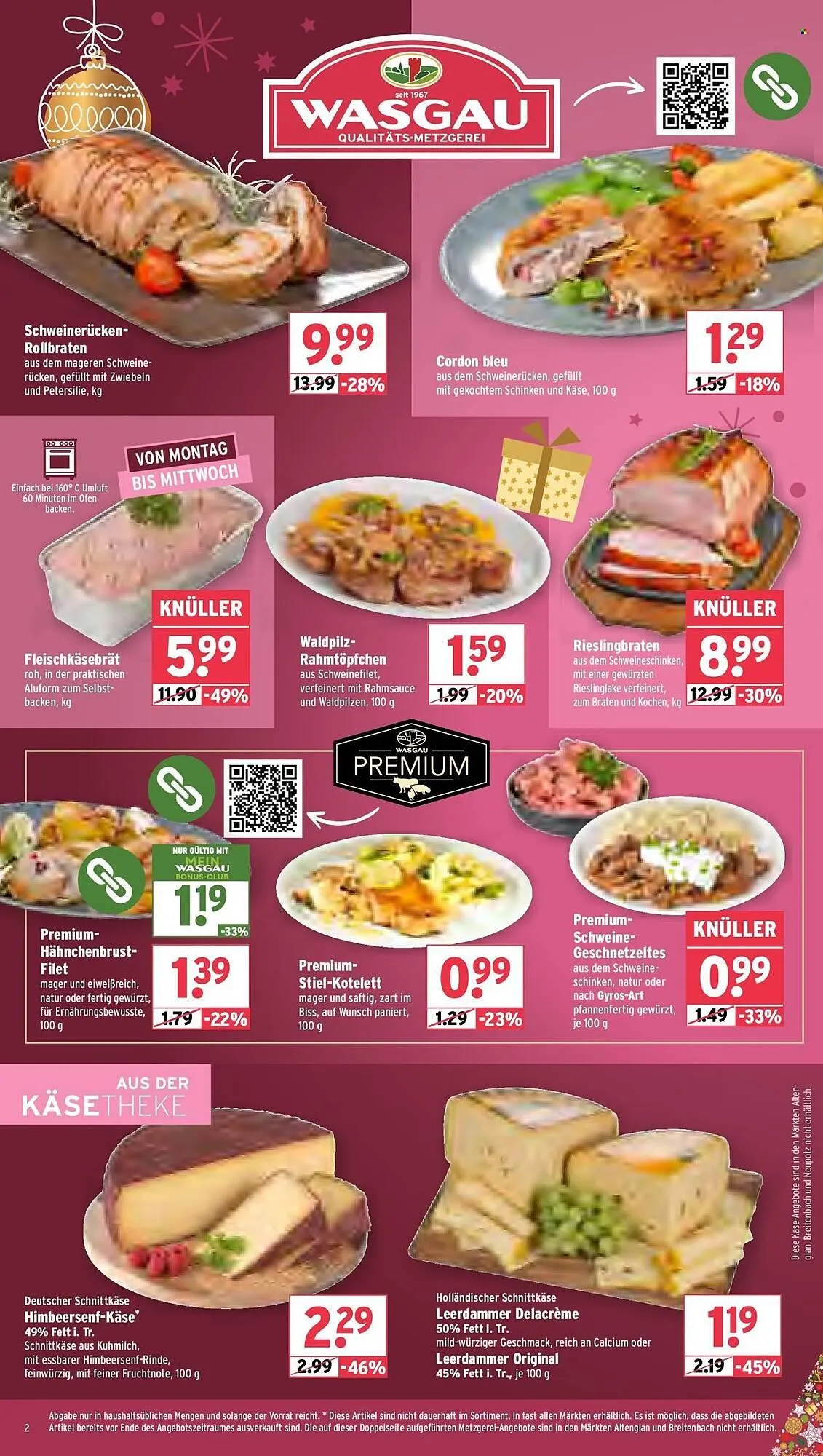 Wasgau Prospekt von 22. Dezember bis 27. Dezember 2025 - Prospekt seite 2