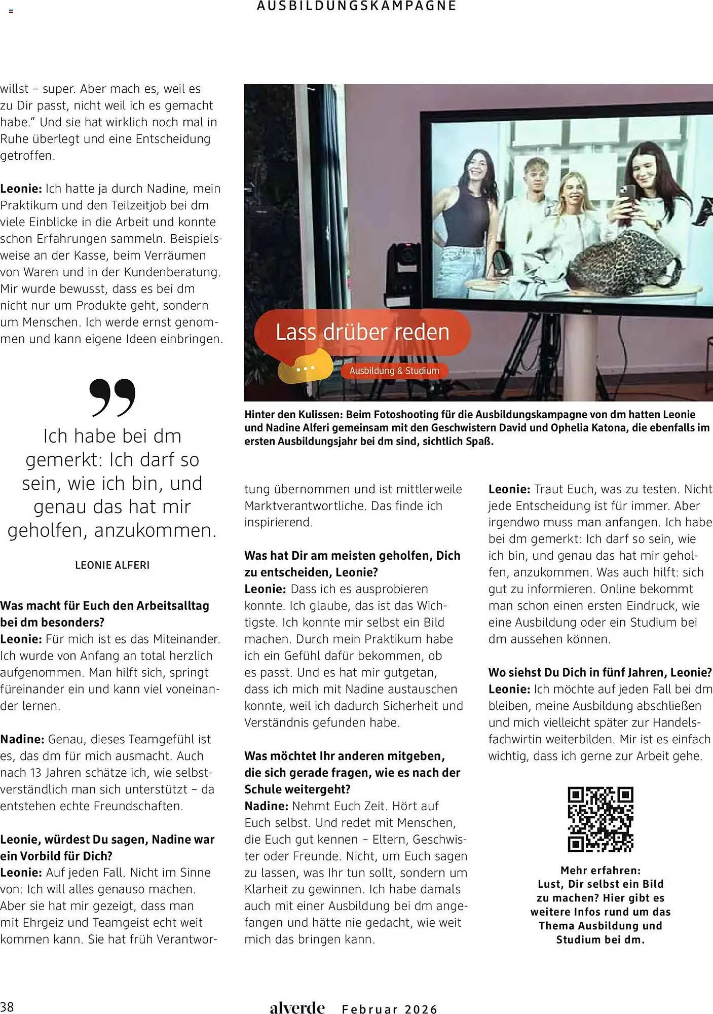 Dm drogerie Magazin von 1. Februar bis 28. Februar 2026 - Prospekt seite 38