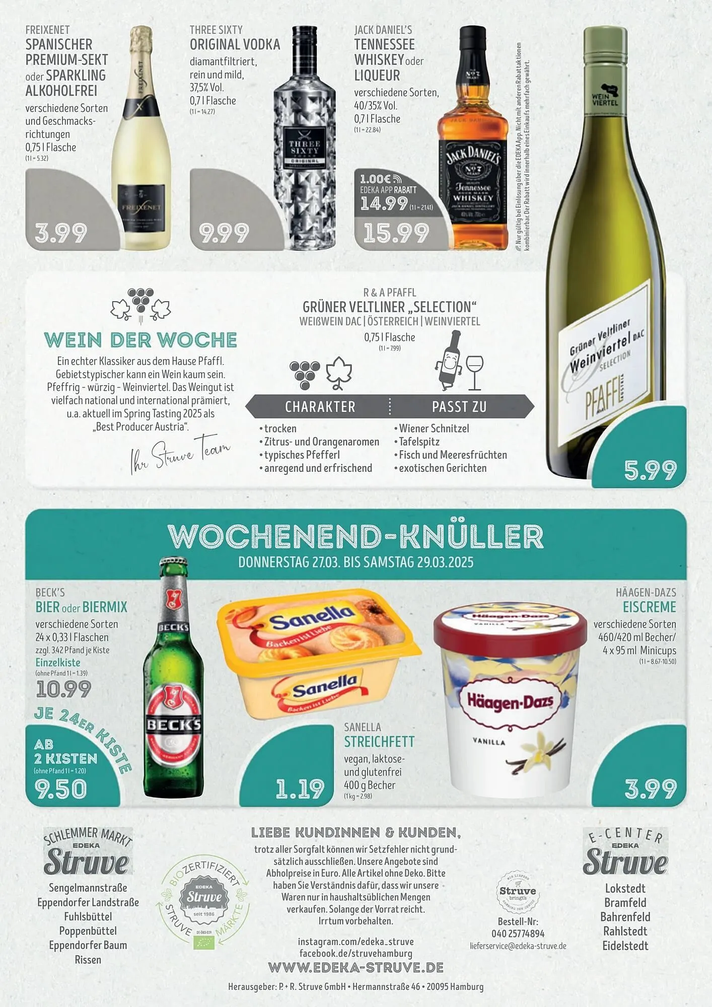 Edeka Struve Prospekt von 24. März bis 29. März 2025 - Prospekt seite 16