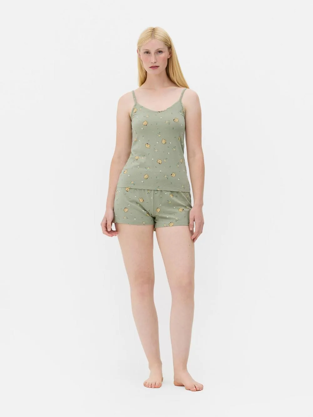 Kurzer „Disney Winnie Puuh“ Schlafanzug