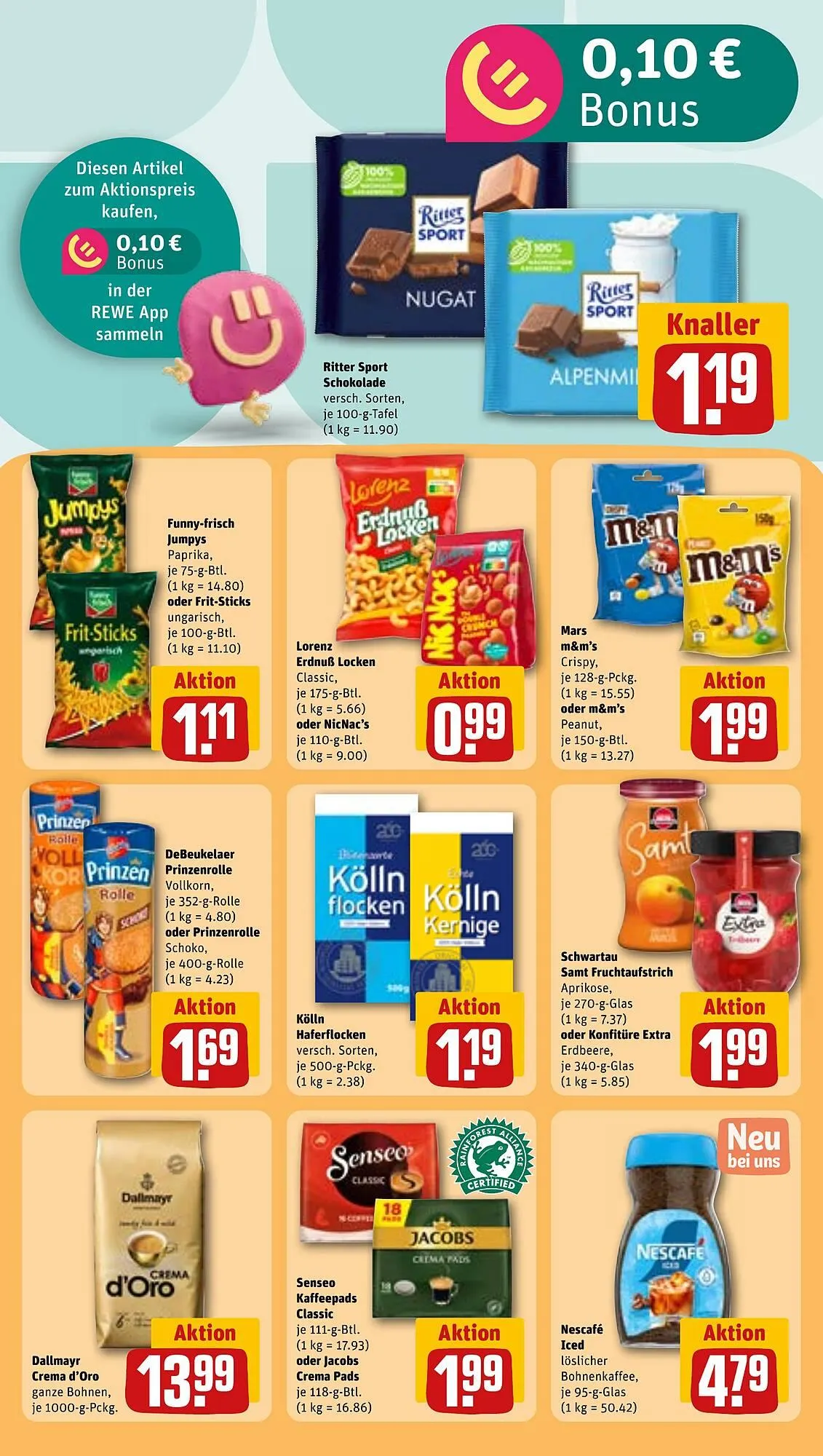 REWE Prospekt von 12. Mai bis 18. Mai 2025 - Prospekt seite 21