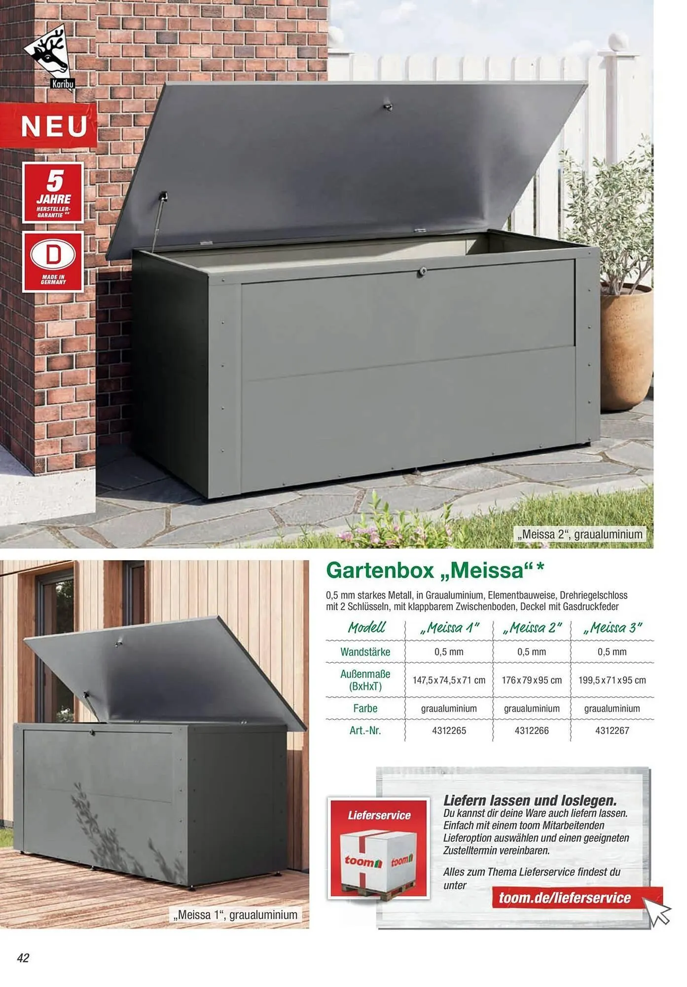 toom Baumarkt Prospekt von 27. Februar bis 31. Dezember 2025 - Prospekt seite 42