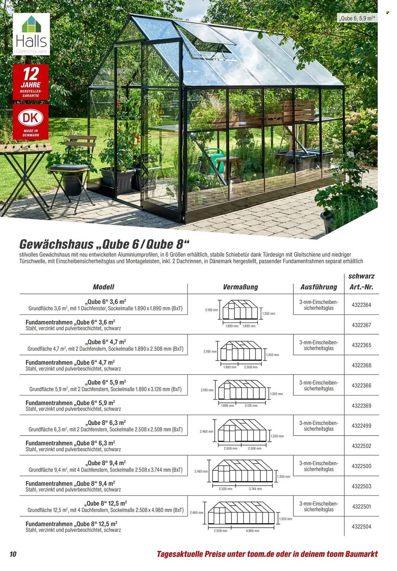 Toom Baumarkt Prospekt von 31. Januar bis 31. März 2026 - Prospekt seite 10