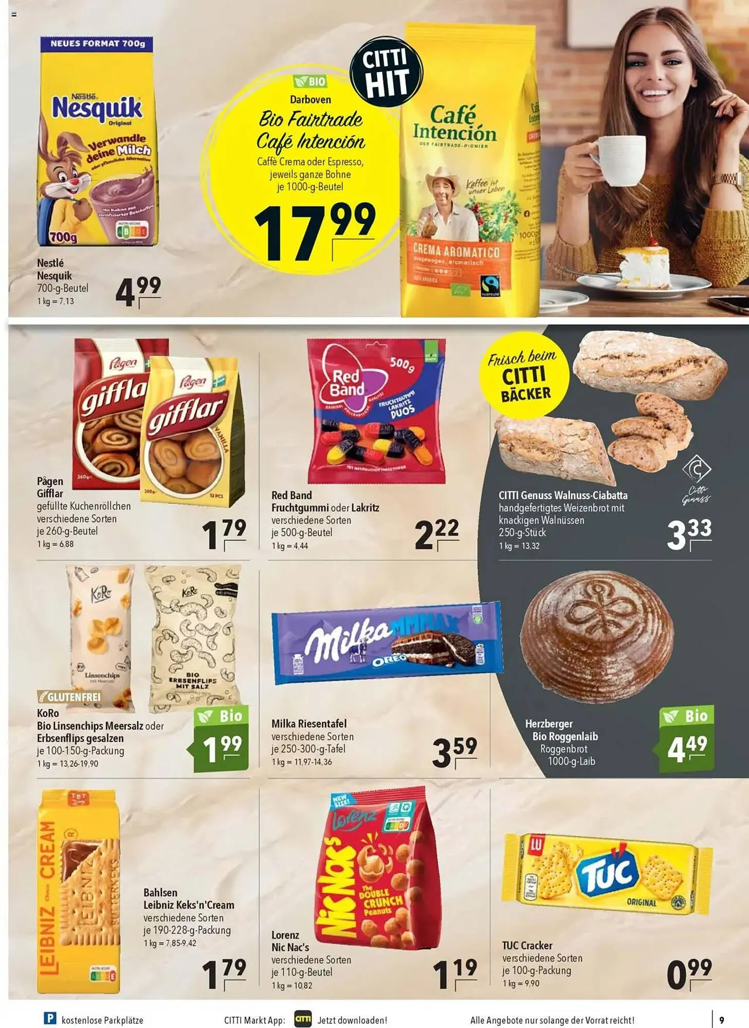 CITTI Markt Prospekt von 18. Juni bis 24. Juni 2025 - Prospekt seite 9