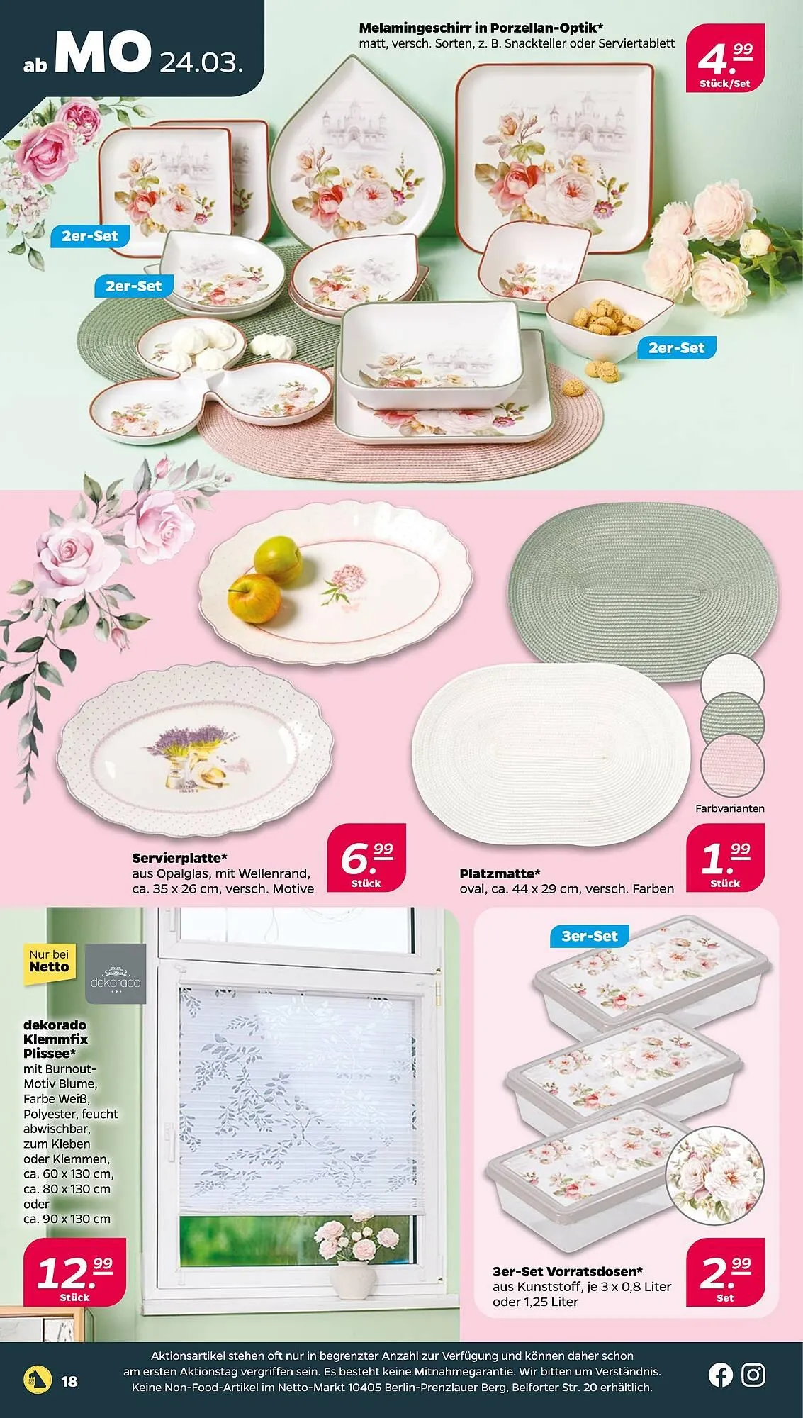NETTO Prospekt von 24. März bis 29. März 2025 - Prospekt seite 18