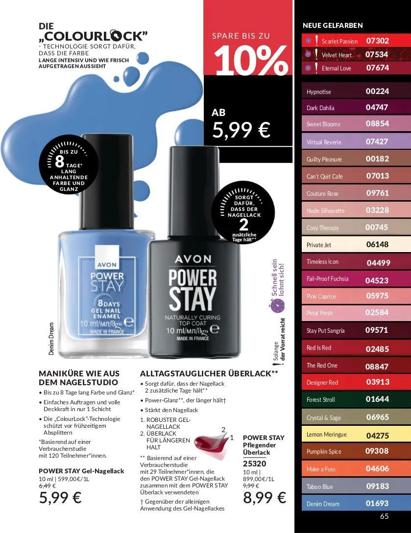 Avon Aktueller Prospekt von 4. Juni bis 18. Juni 2025 - Prospekt seite 65
