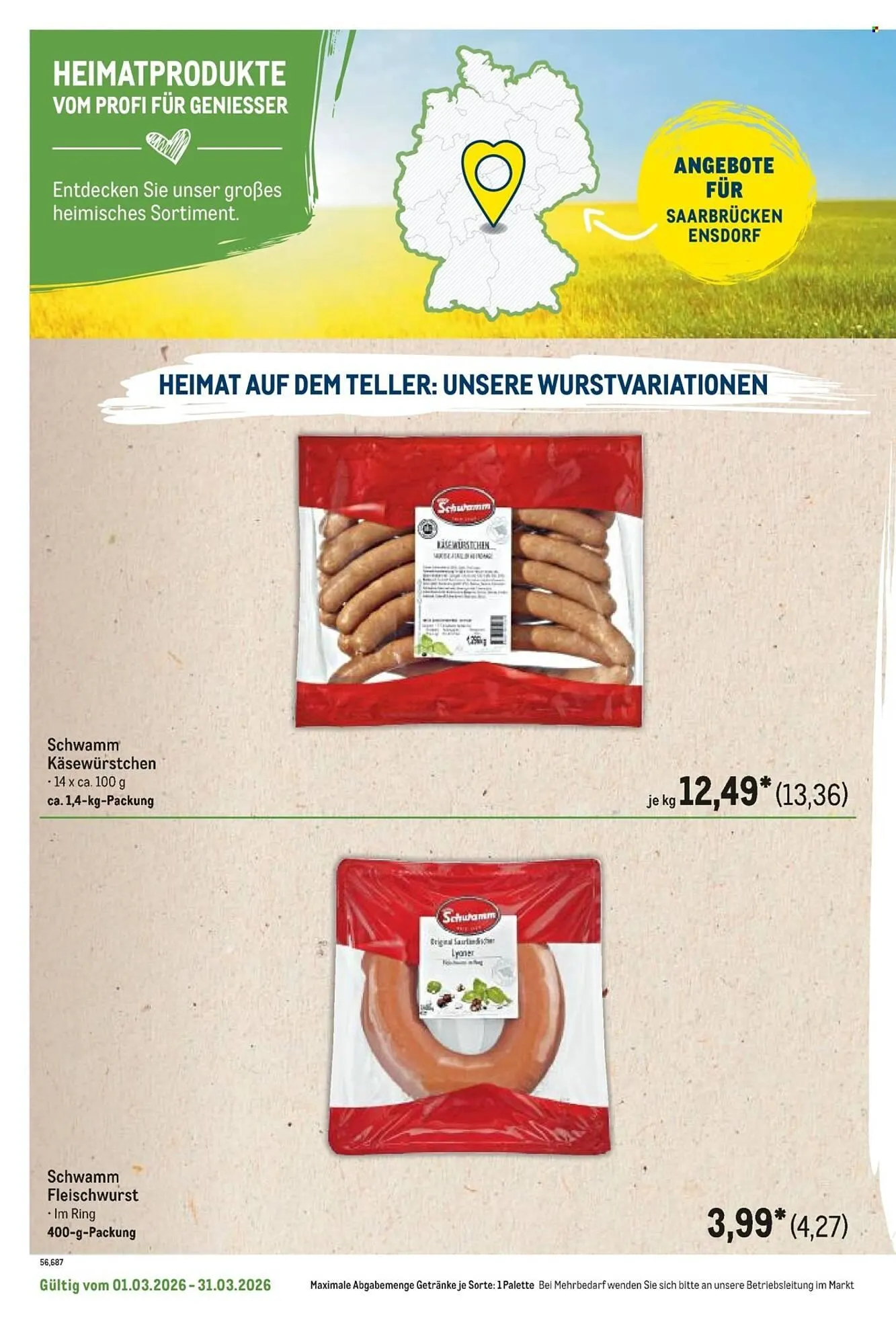 METRO Prospekt von 1. März bis 31. März 2026 - Prospekt seite 6