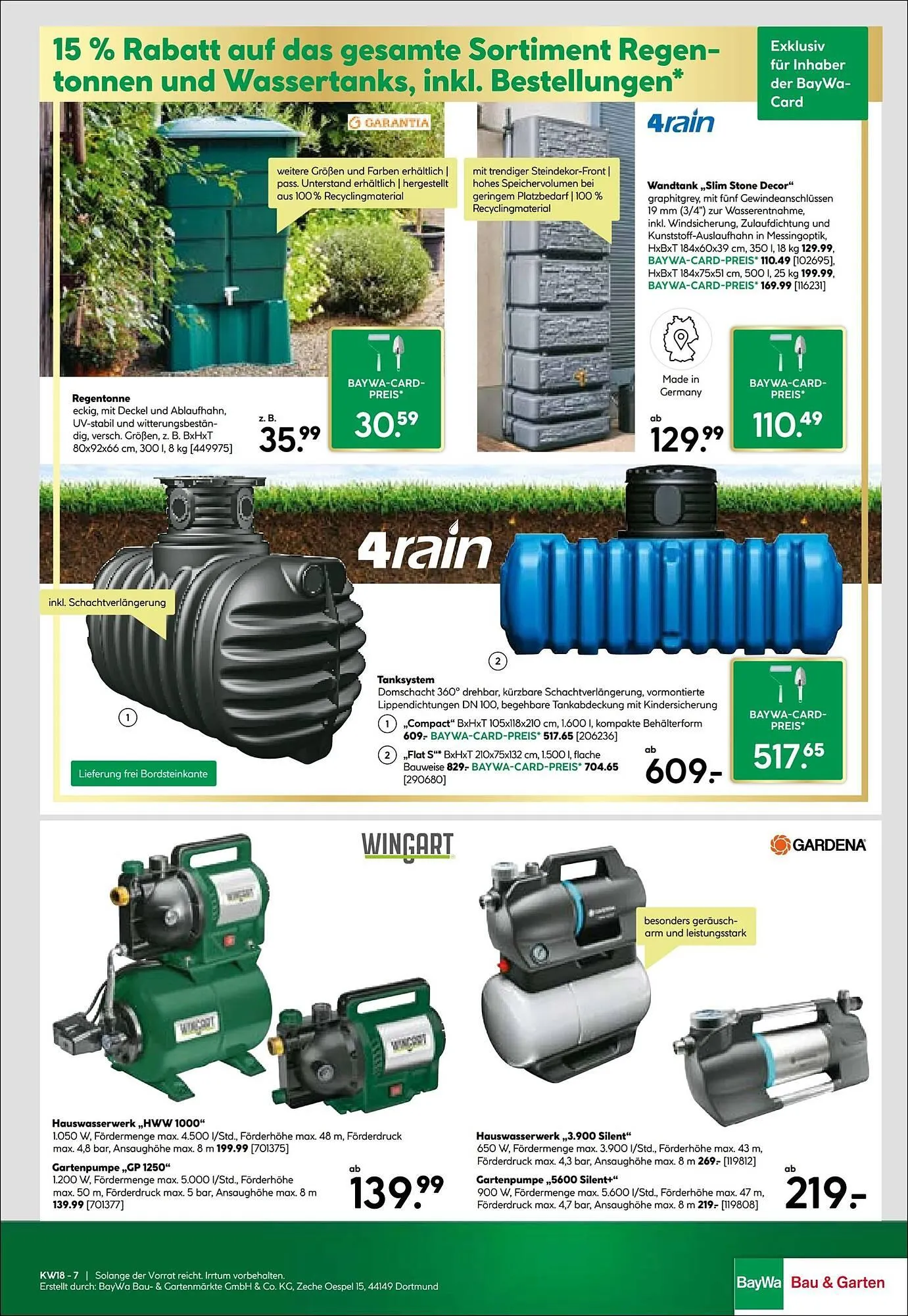 BayWa Bau & Garten Prospekt von 27. April bis 3. Mai 2026 - Prospekt seite 13