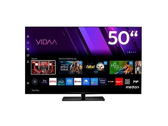 MEDION X8502501 (MD 850300) Smart TV (Flat, 50 Zoll / 125,7 cm, HD, SMART TV)