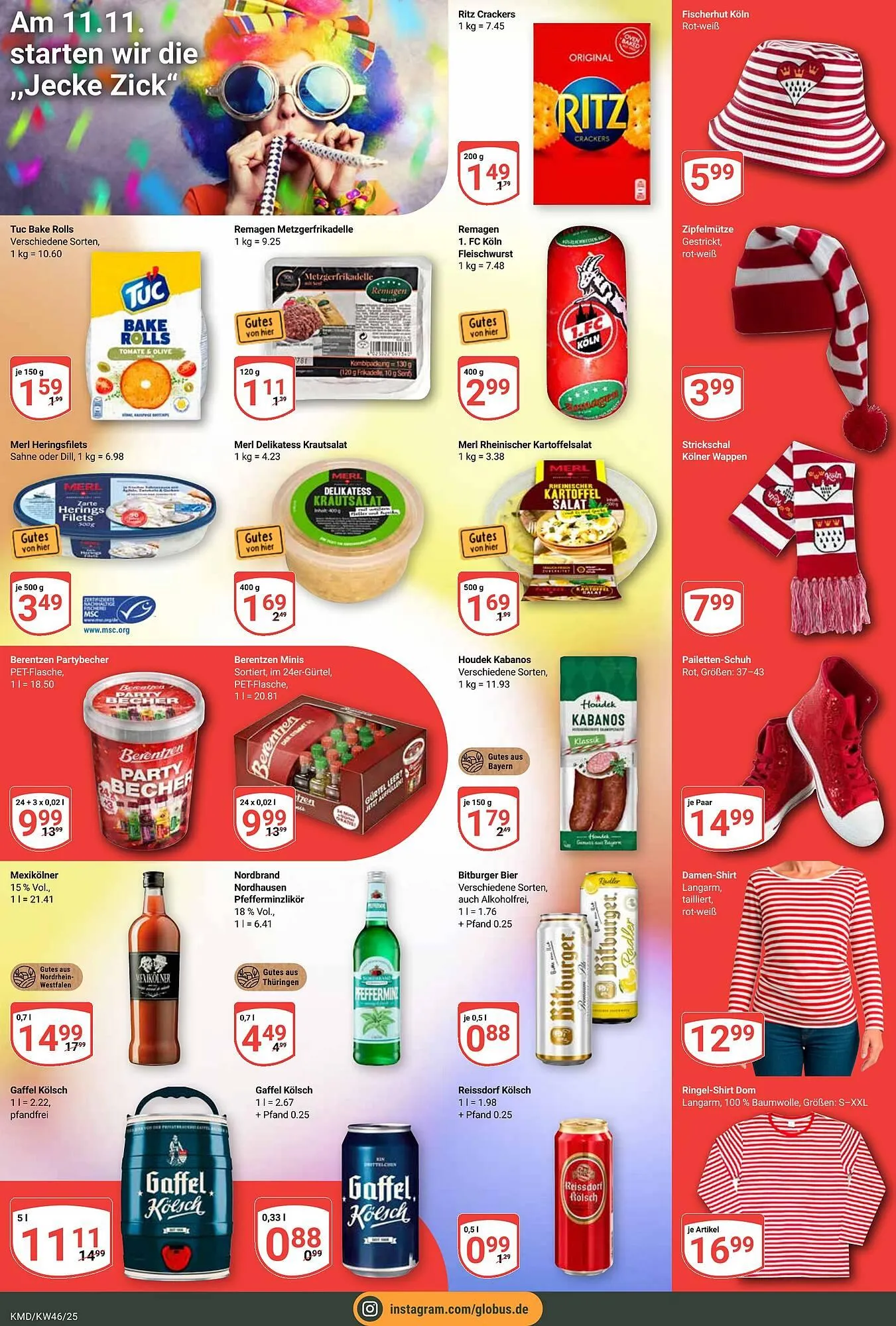 Globus Prospekt von 10. November bis 15. November 2025 - Prospekt seite 16