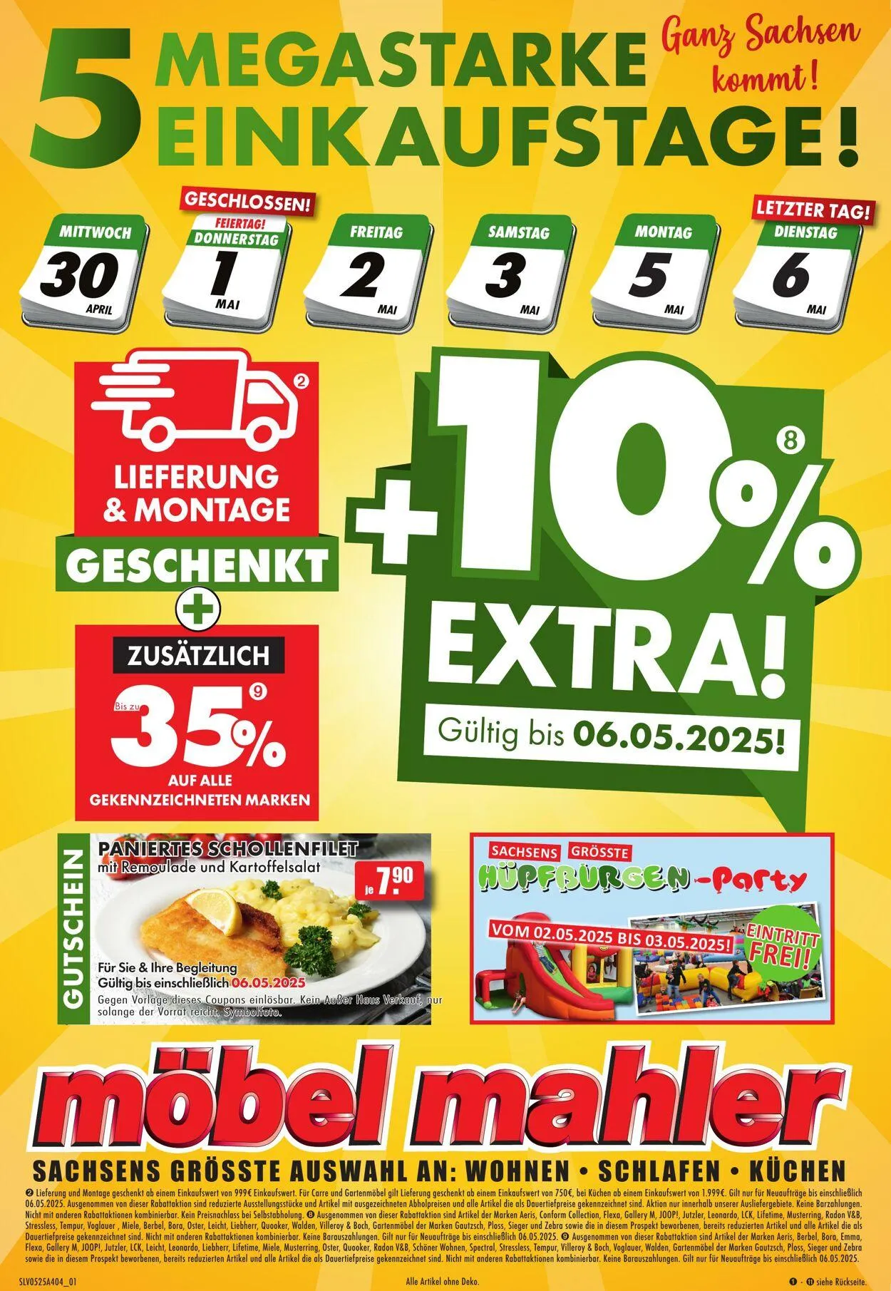 Möbel Mahler Aktueller Prospekt von 19. Mai bis 2. Juni 2025 - Prospekt seite 1