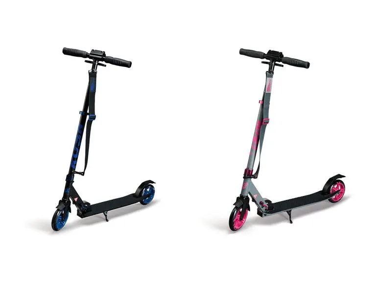 CRIVIT Aluminium-Scooter, mit Schnellklappmechanismus