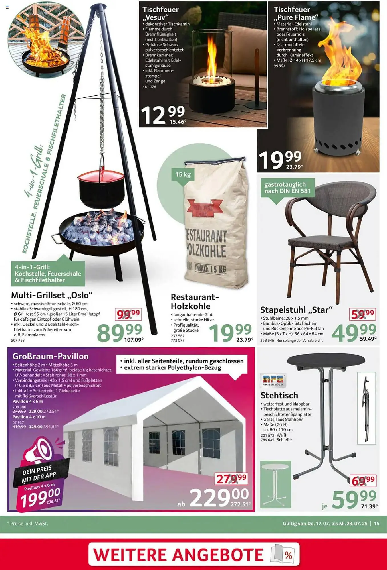 Selgros Prospekt von 17. Juli bis 23. Juli 2025 - Prospekt seite 15