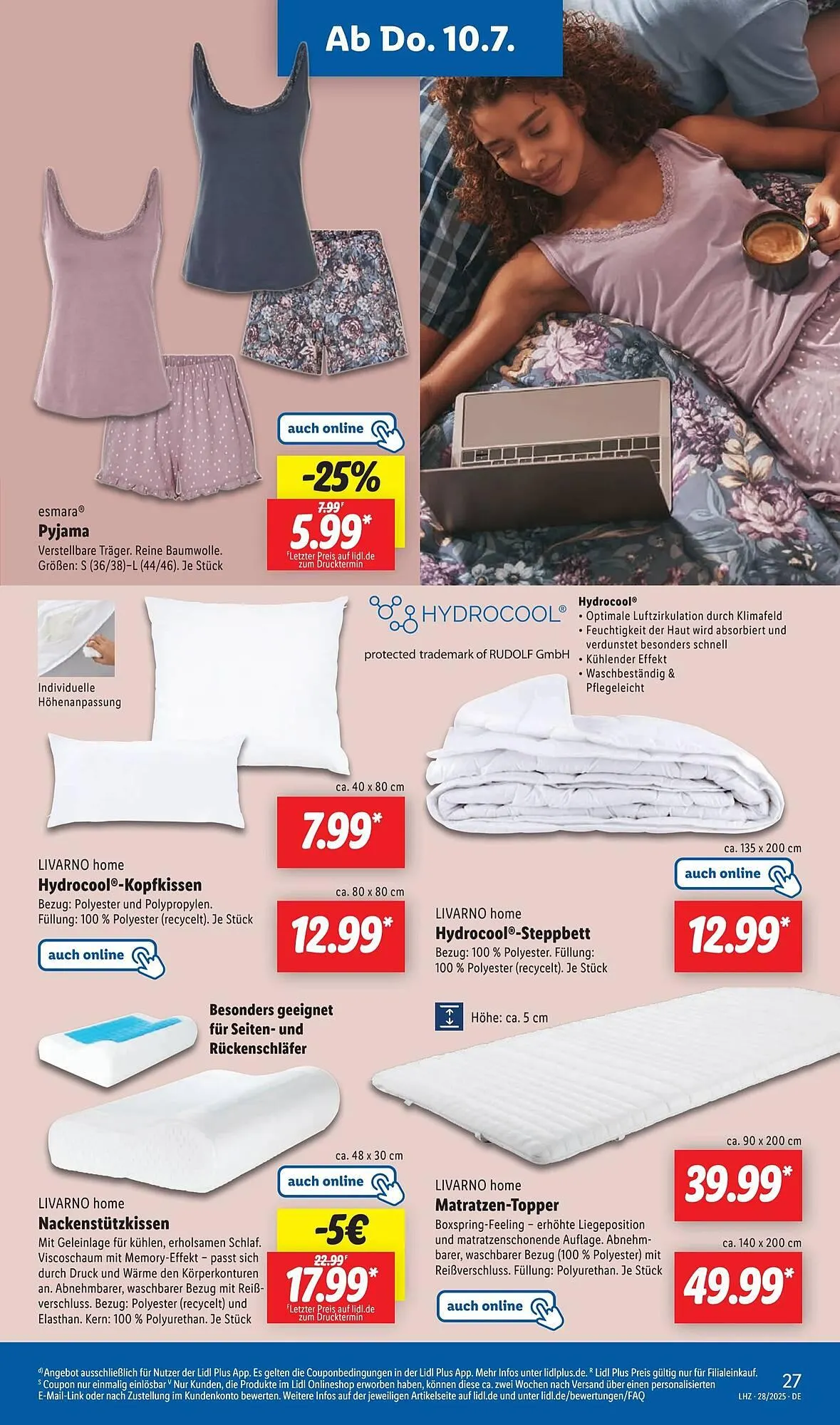 Lidl Prospekt von 7. Juli bis 12. Juli 2025 - Prospekt seite 39