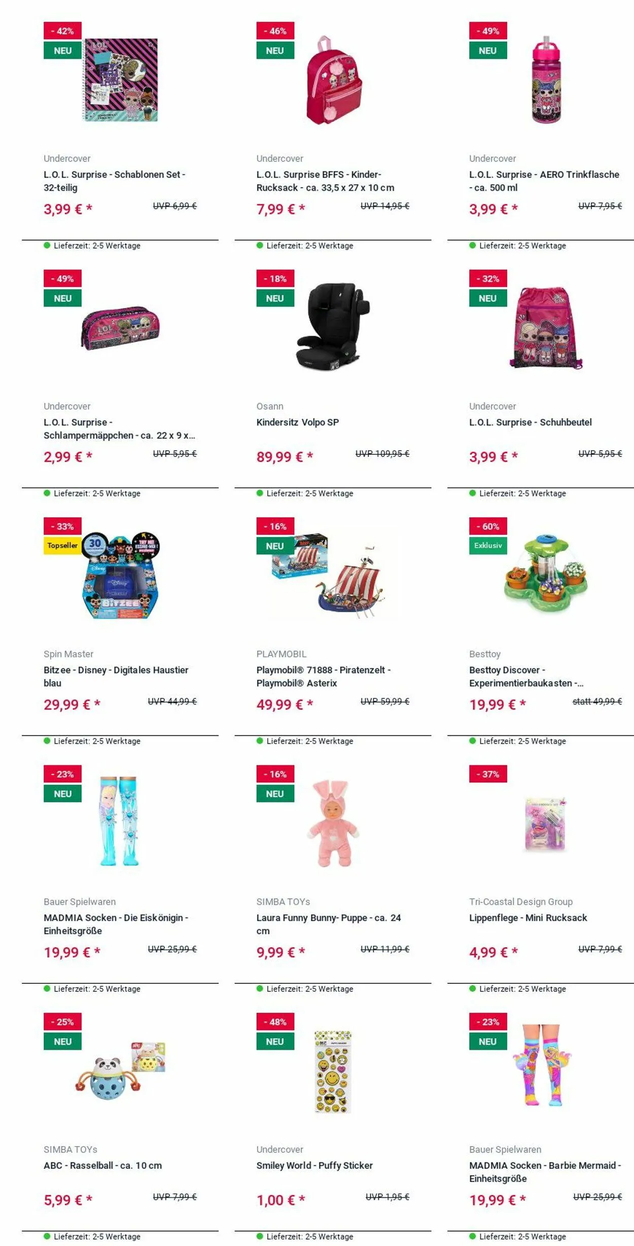 ROFU Kinderland Aktueller Prospekt von 21. April bis 30. April 2025 - Prospekt seite 20