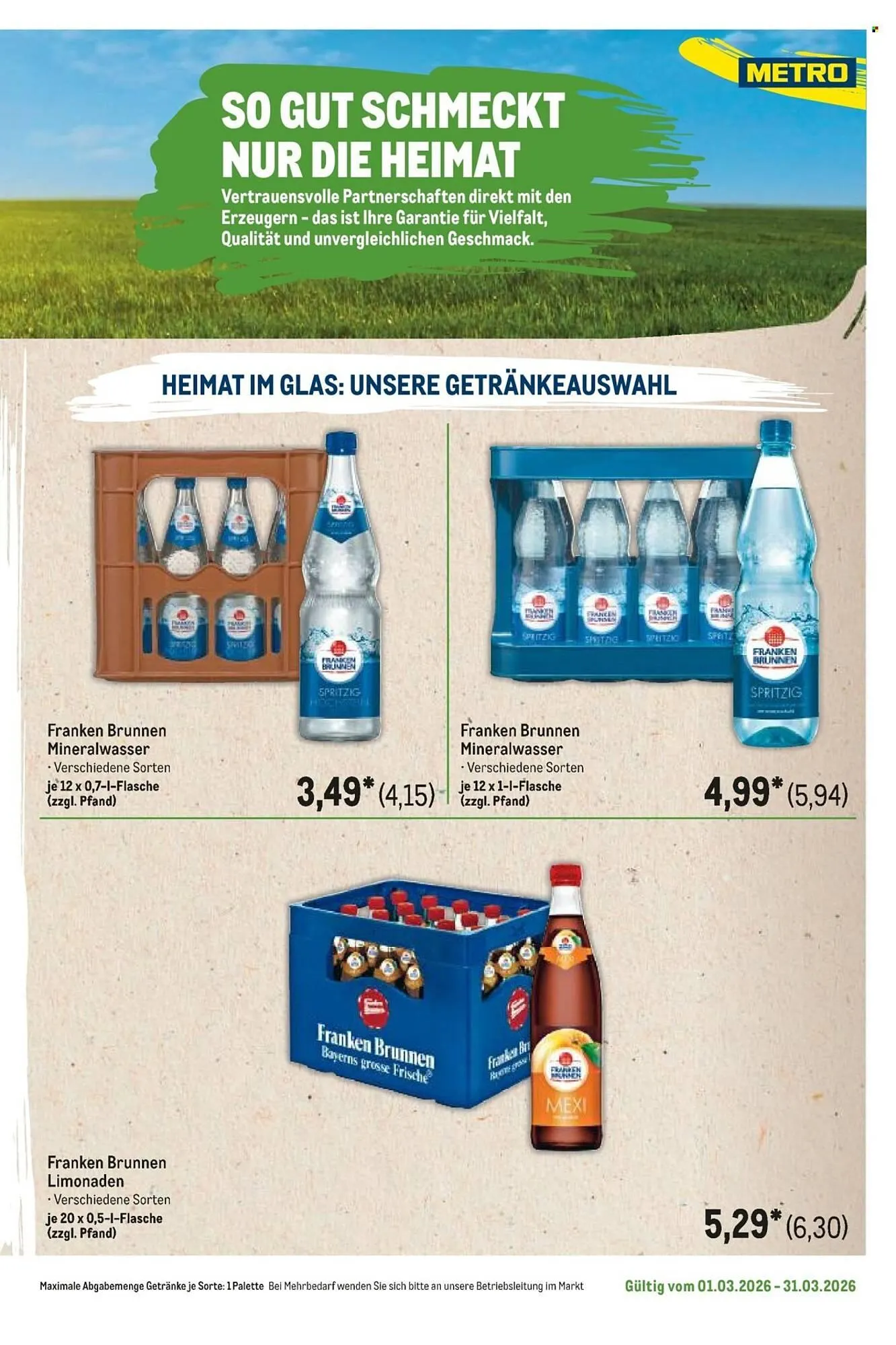 METRO Prospekt von 1. März bis 31. März 2026 - Prospekt seite 109