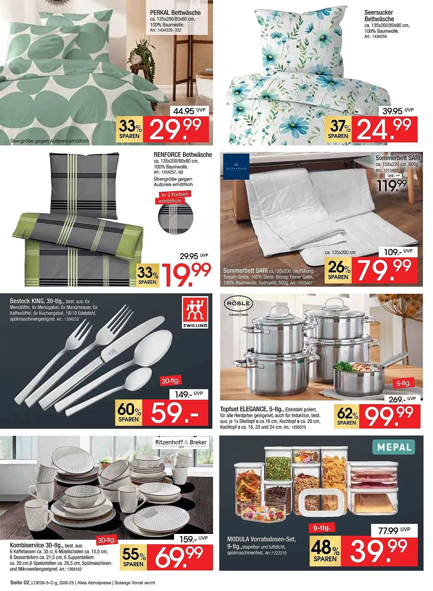 Zurbrüggen Prospekt von 7. Juni bis 21. Juni 2025 - Prospekt seite 2