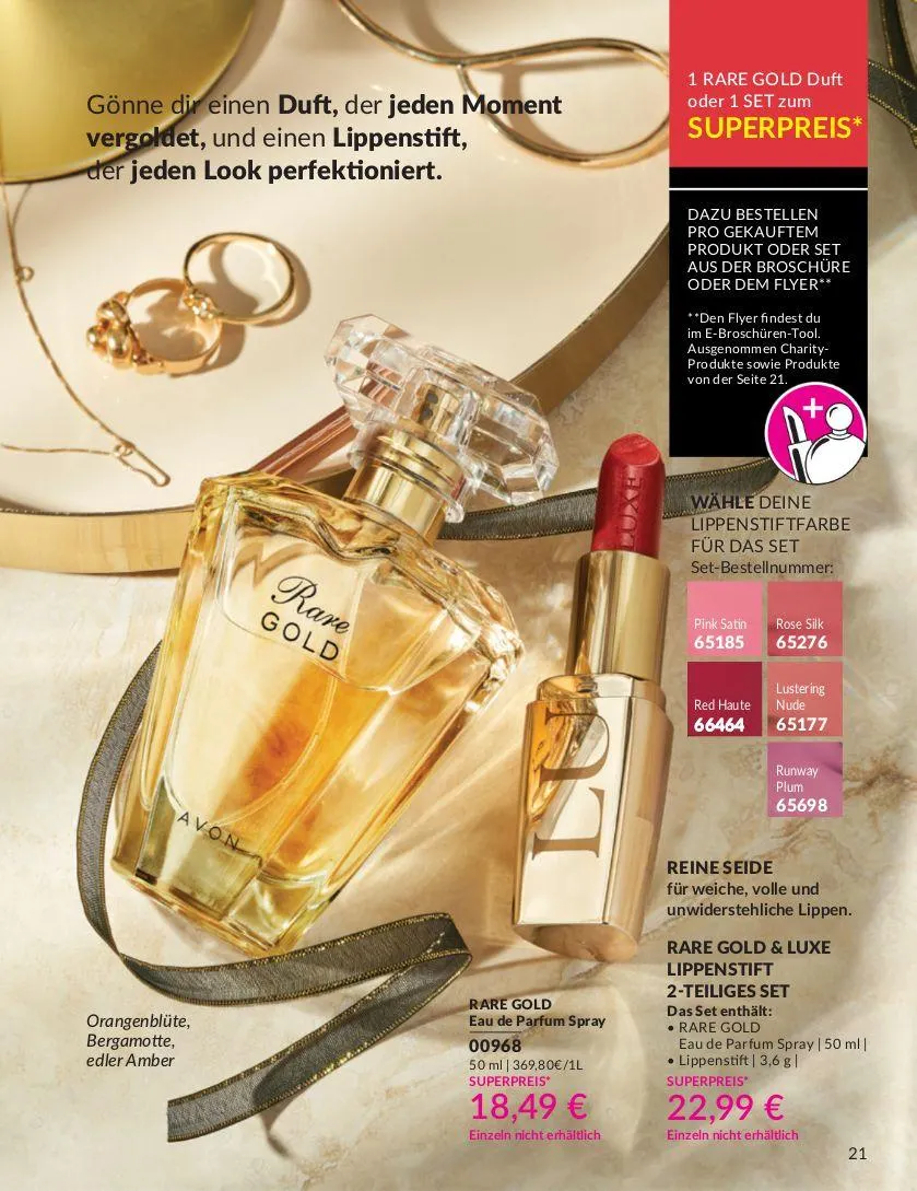 Avon Aktueller Prospekt von 19. März bis 2. April 2025 - Prospekt seite 21