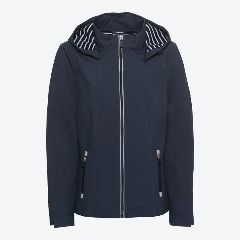 Damen-Softshelljacke mit abnehmbarer Kapuze