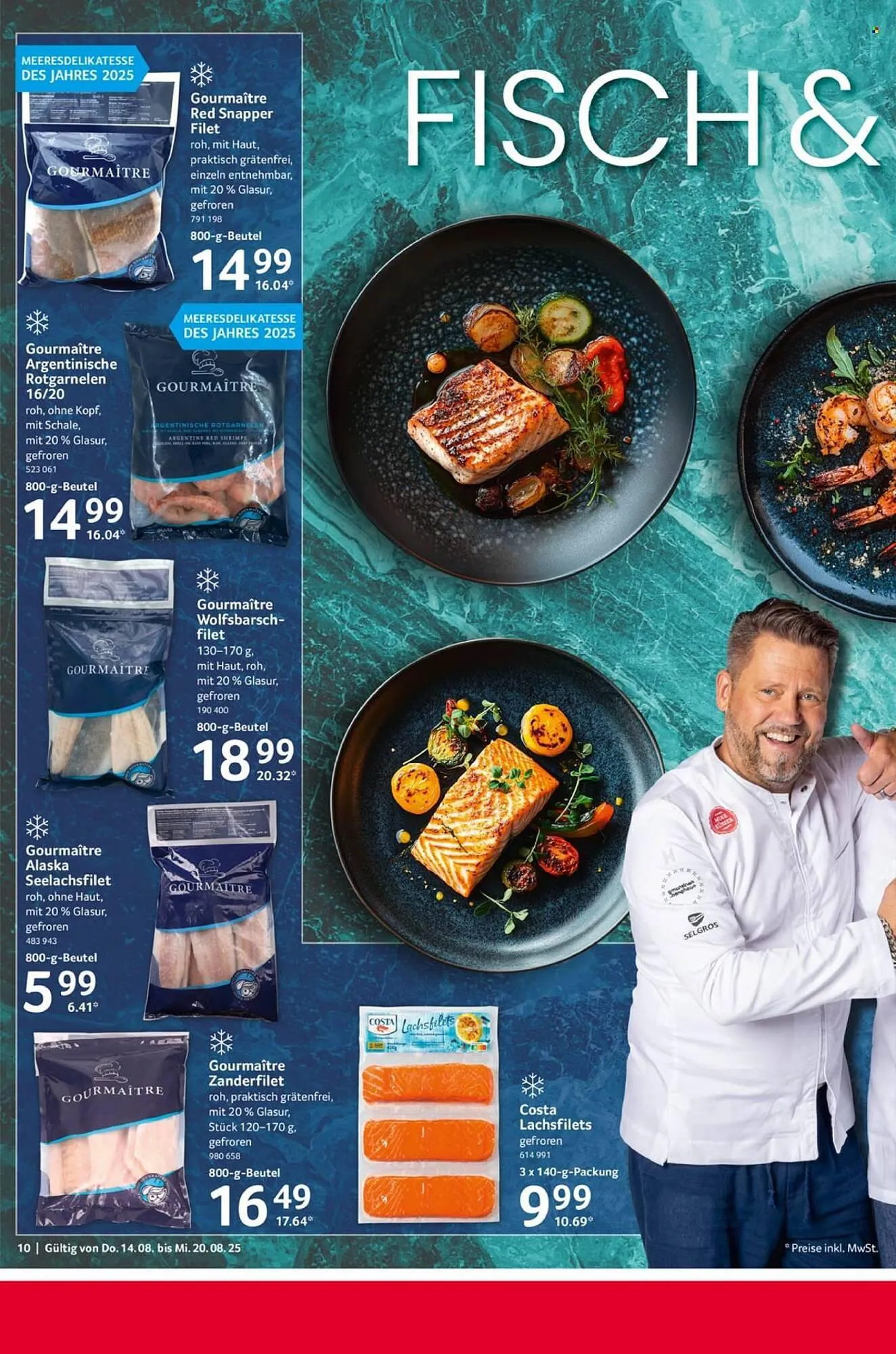 Selgros Prospekt von 14. August bis 20. August 2025 - Prospekt seite 10