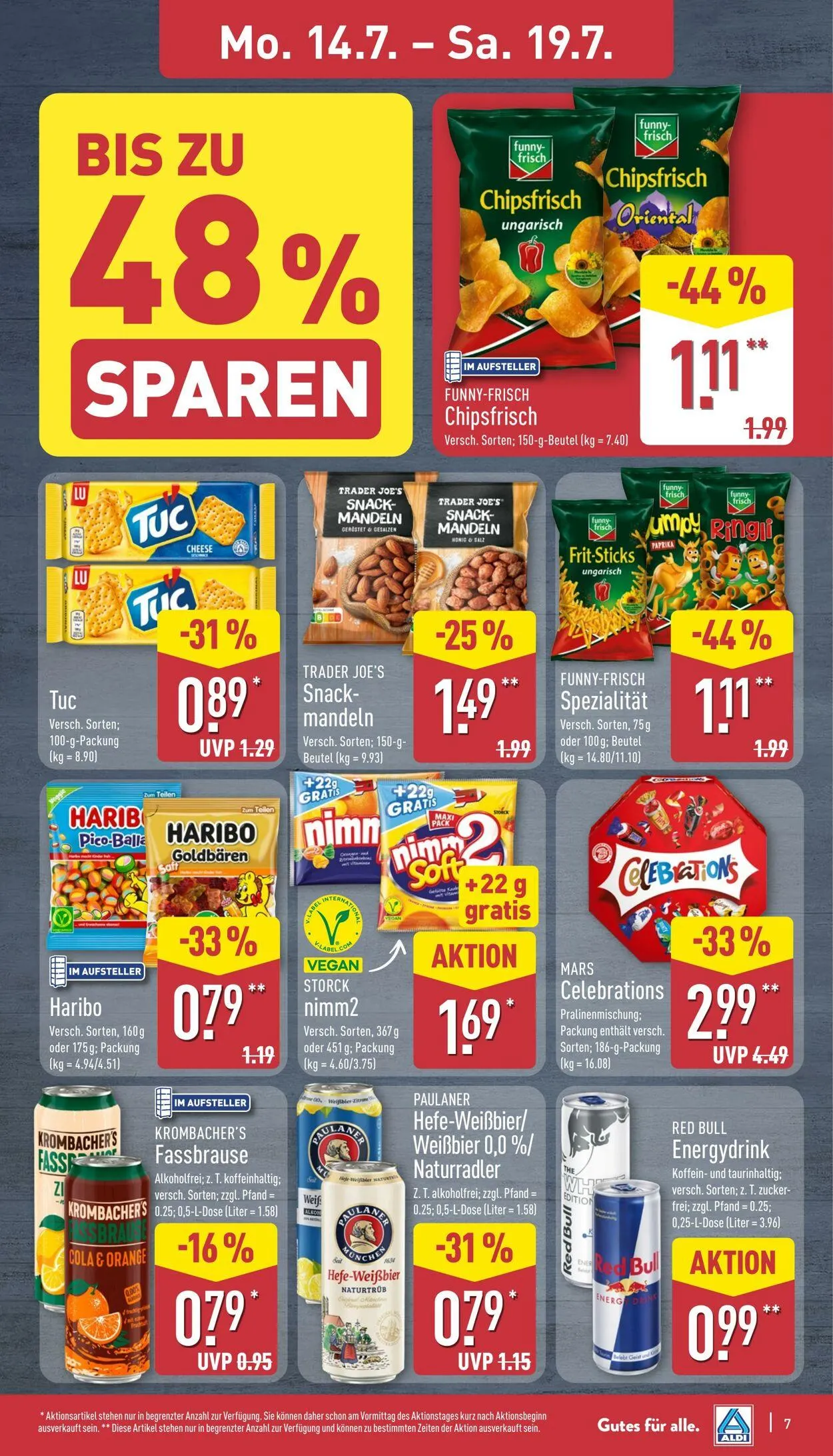 Aldi-Nord von 7. Juli bis 12. Juli 2025 - Prospekt seite 7