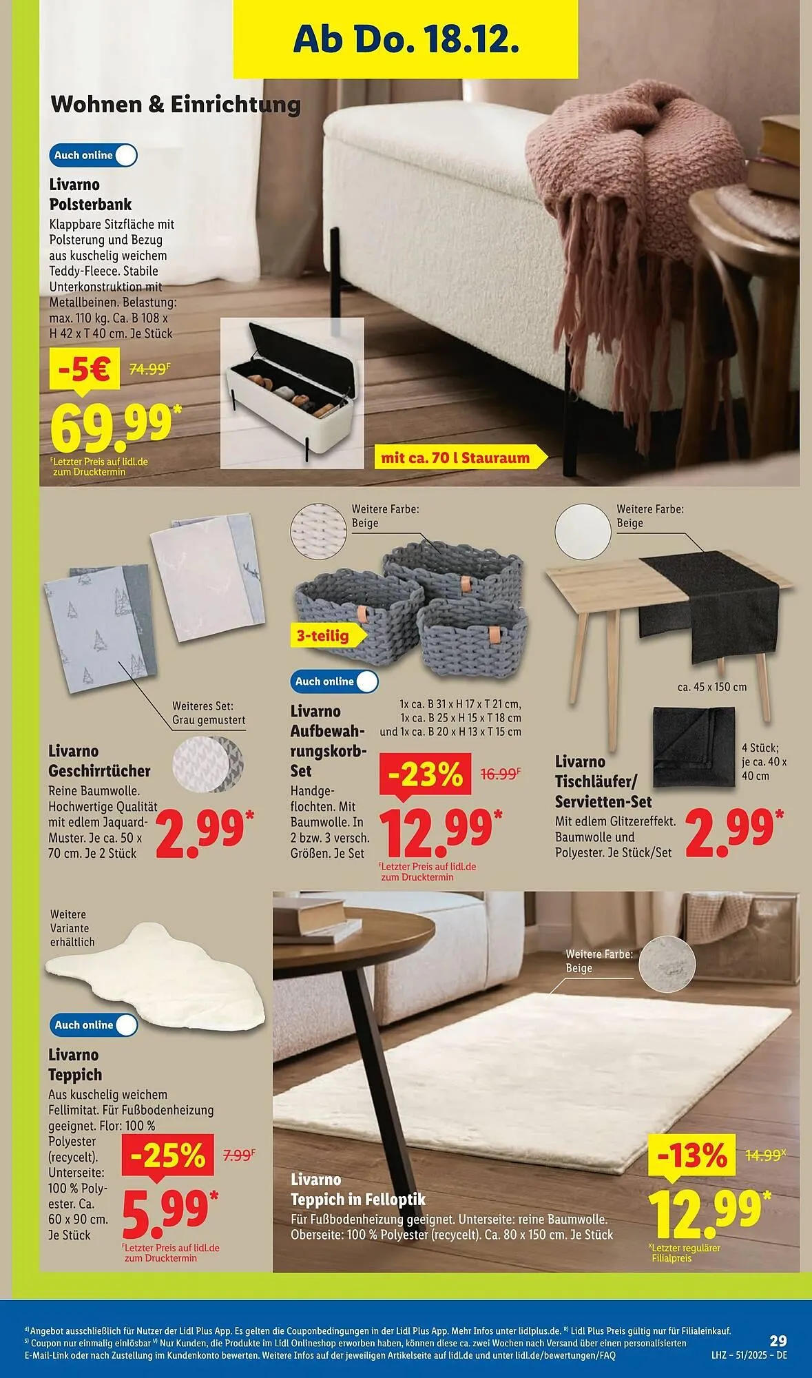 Lidl Prospekt von 15. Dezember bis 21. Dezember 2025 - Prospekt seite 47