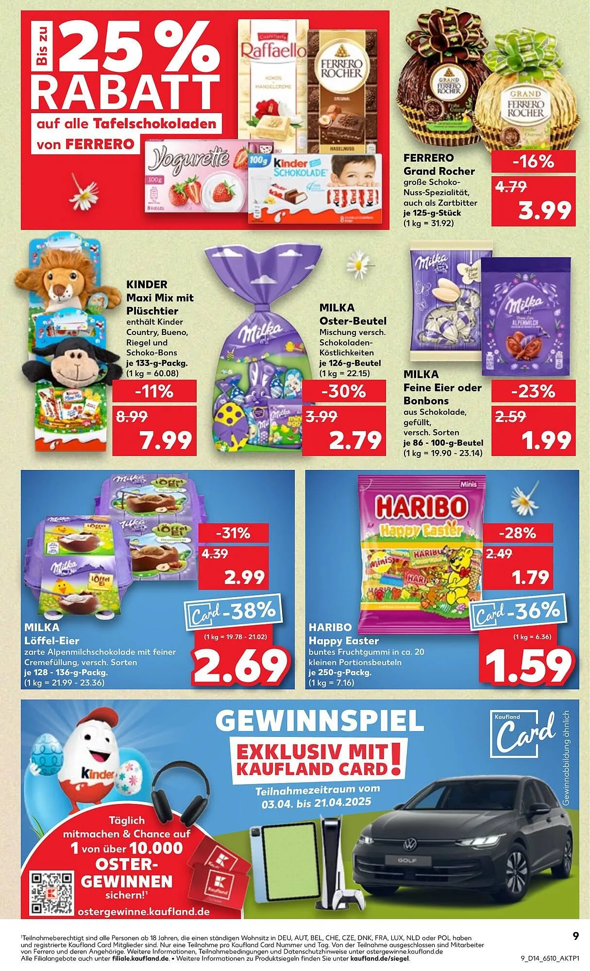 Kaufland Prospekt von 3. April bis 9. April 2025 - Prospekt seite 9