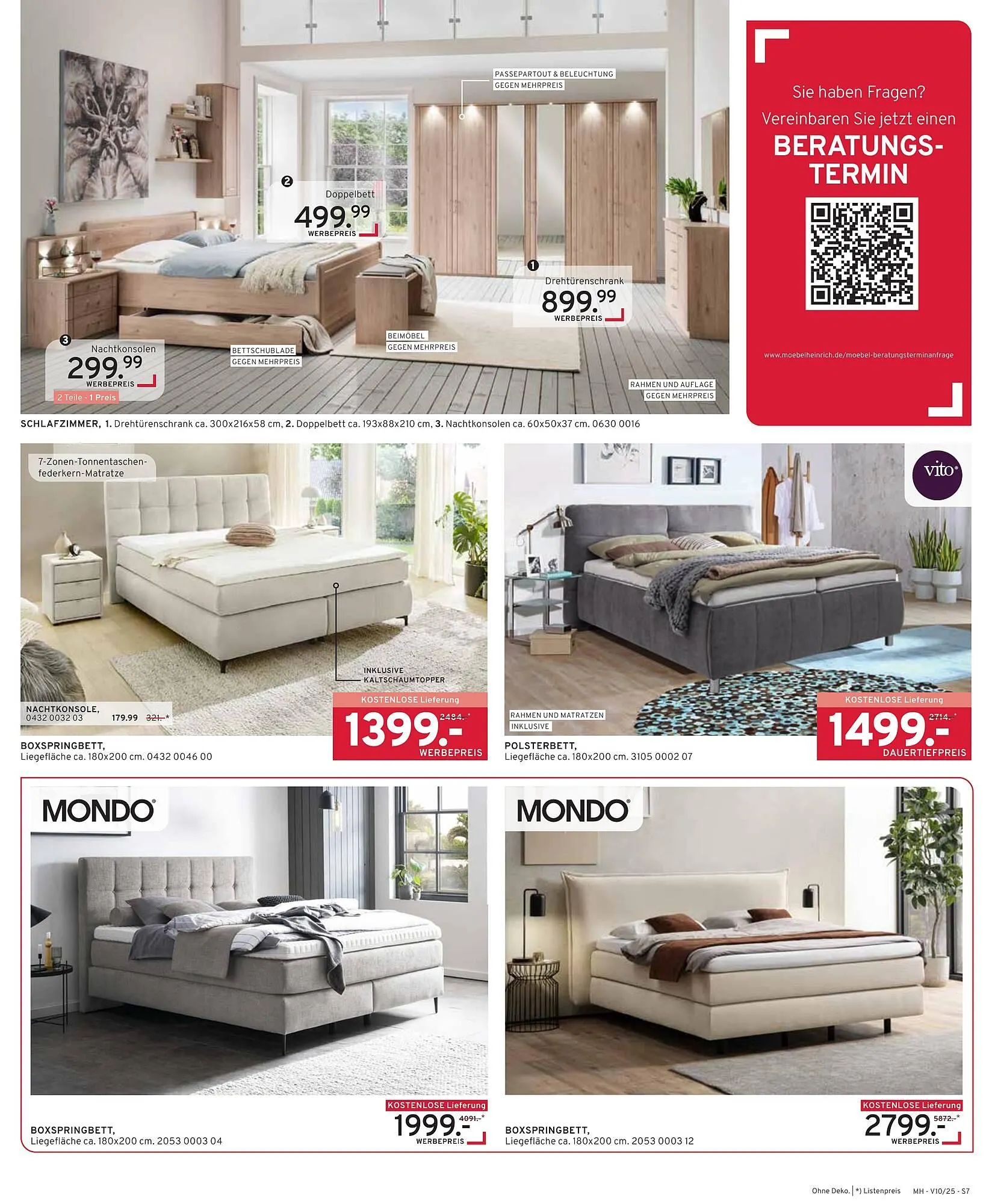 Möbel Heinrich Prospekt von 24. September bis 22. Oktober 2025 - Prospekt seite 7