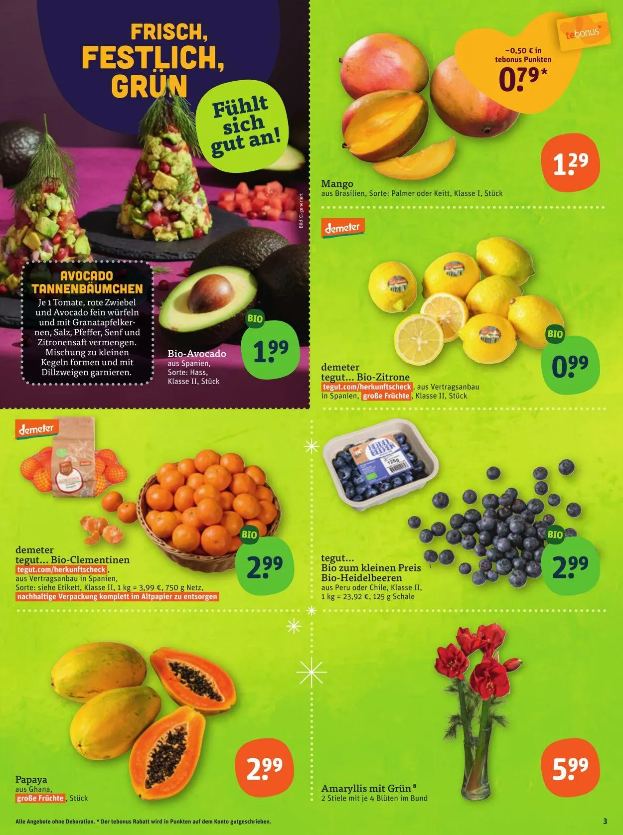 Tegut von 8. Dezember bis 14. Dezember 2025 - Prospekt seite 5