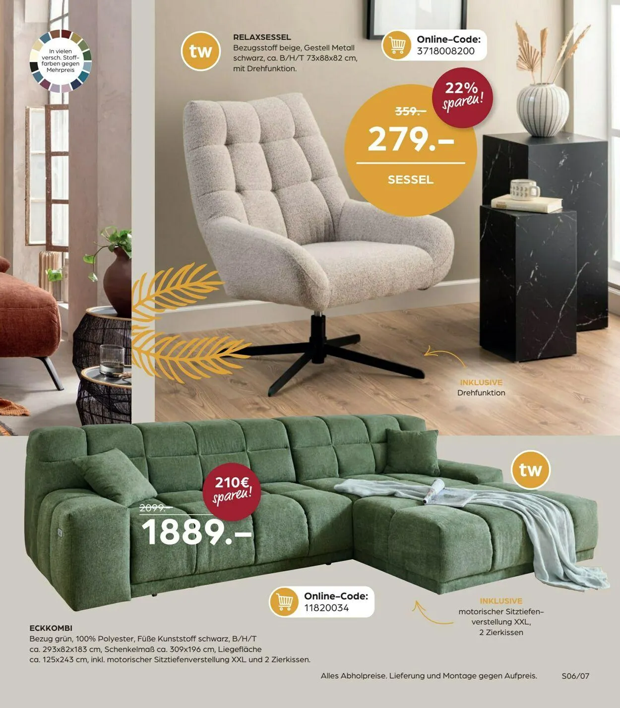 SB Möbel Boss Aktueller Prospekt von 17. Dezember bis 31. Dezember 2025 - Prospekt seite 7