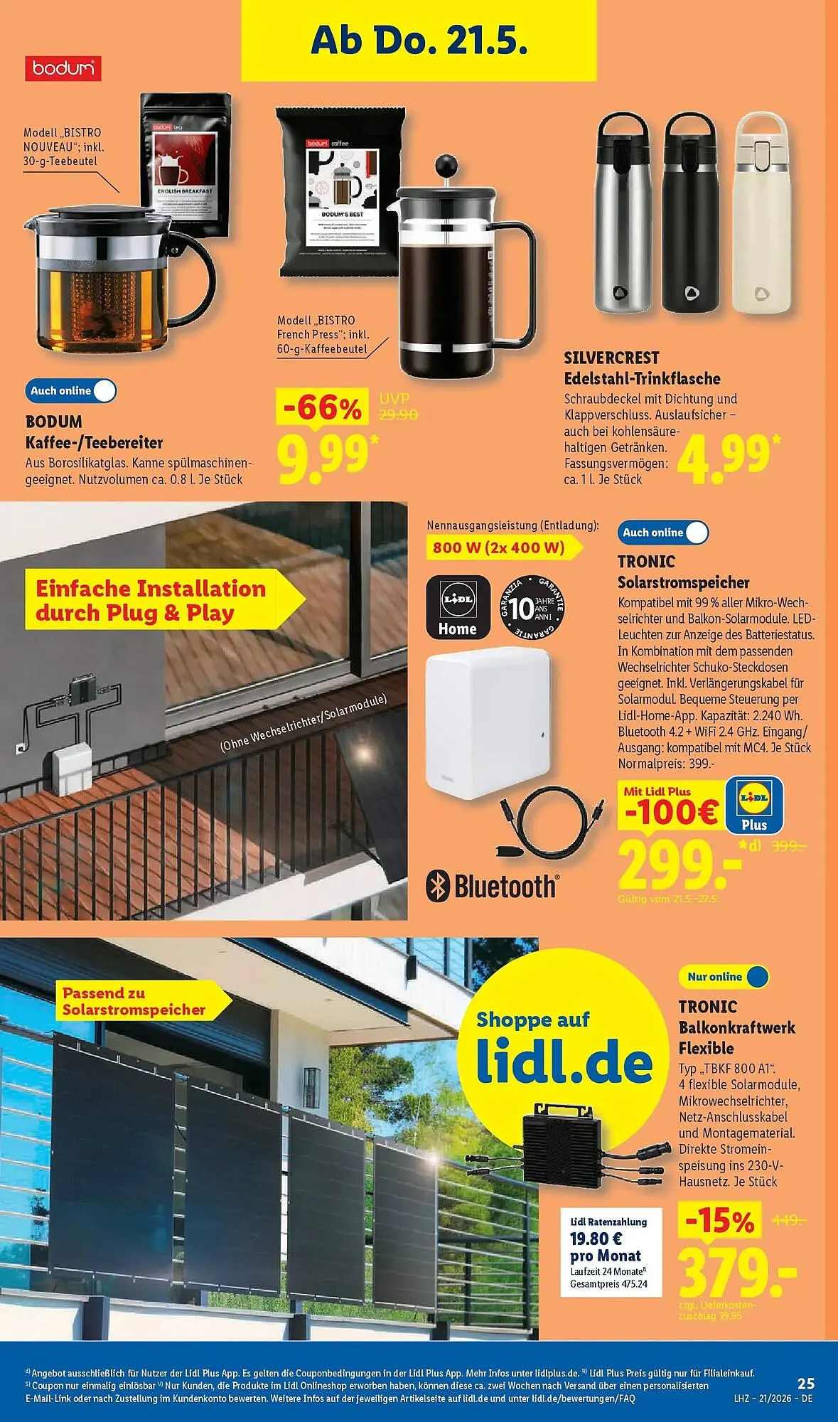 Lidl Prospekt von 17. Mai bis 23. Mai 2026 - Prospekt seite 45
