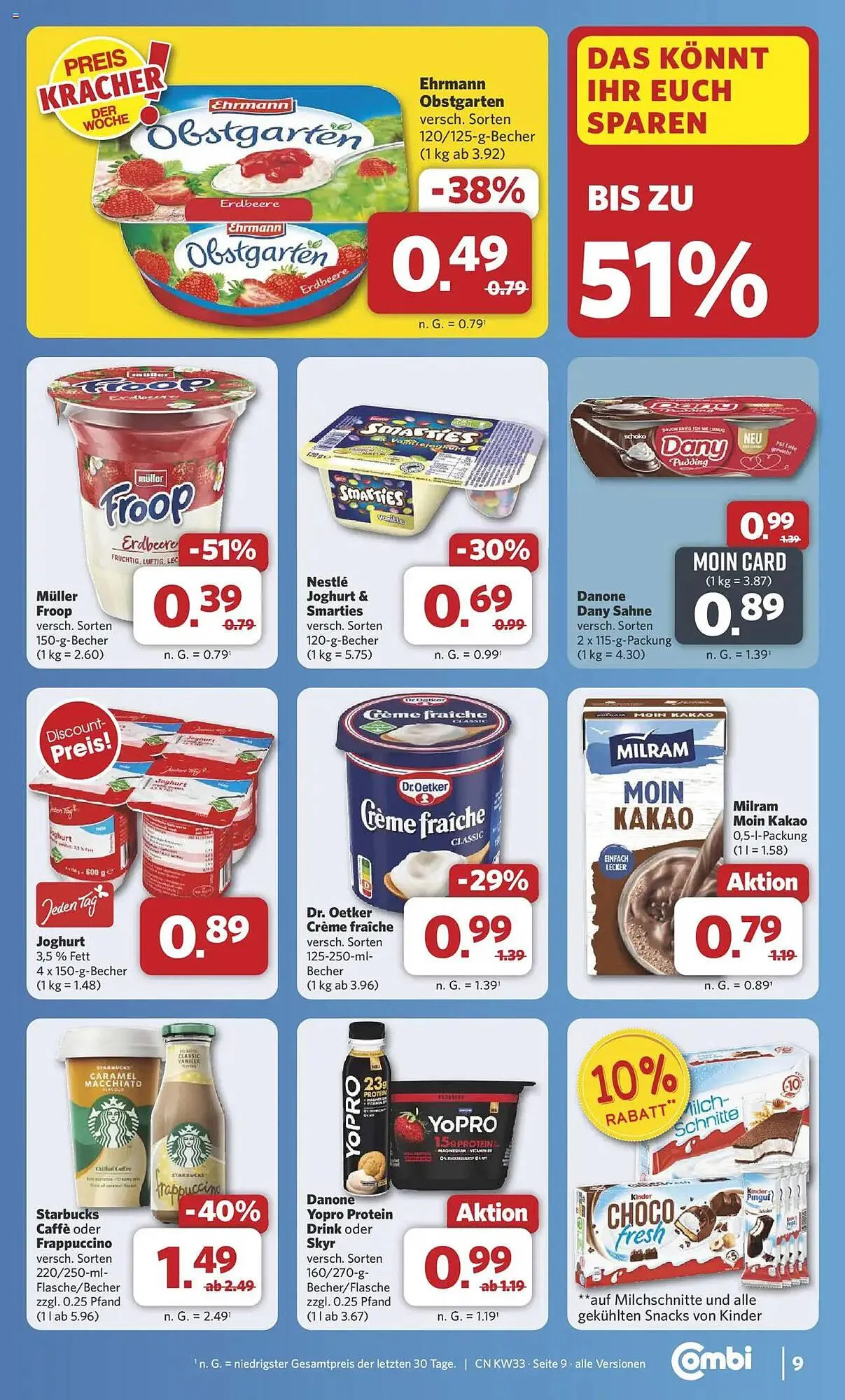 Combi Prospekt von 11. August bis 16. August 2025 - Prospekt seite 10