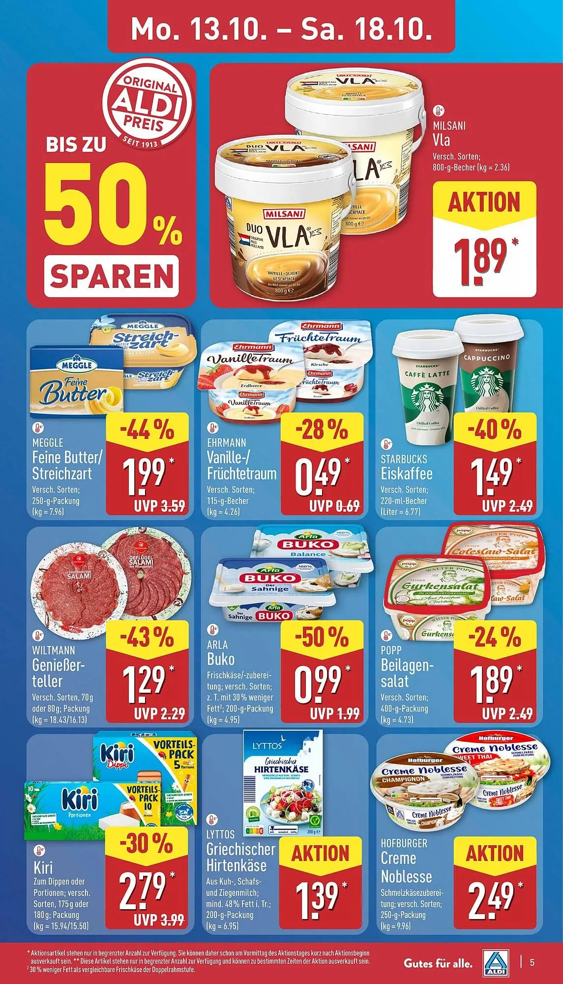 Aldi Nord Prospekt von 13. Oktober bis 19. Oktober 2025 - Prospekt seite 5