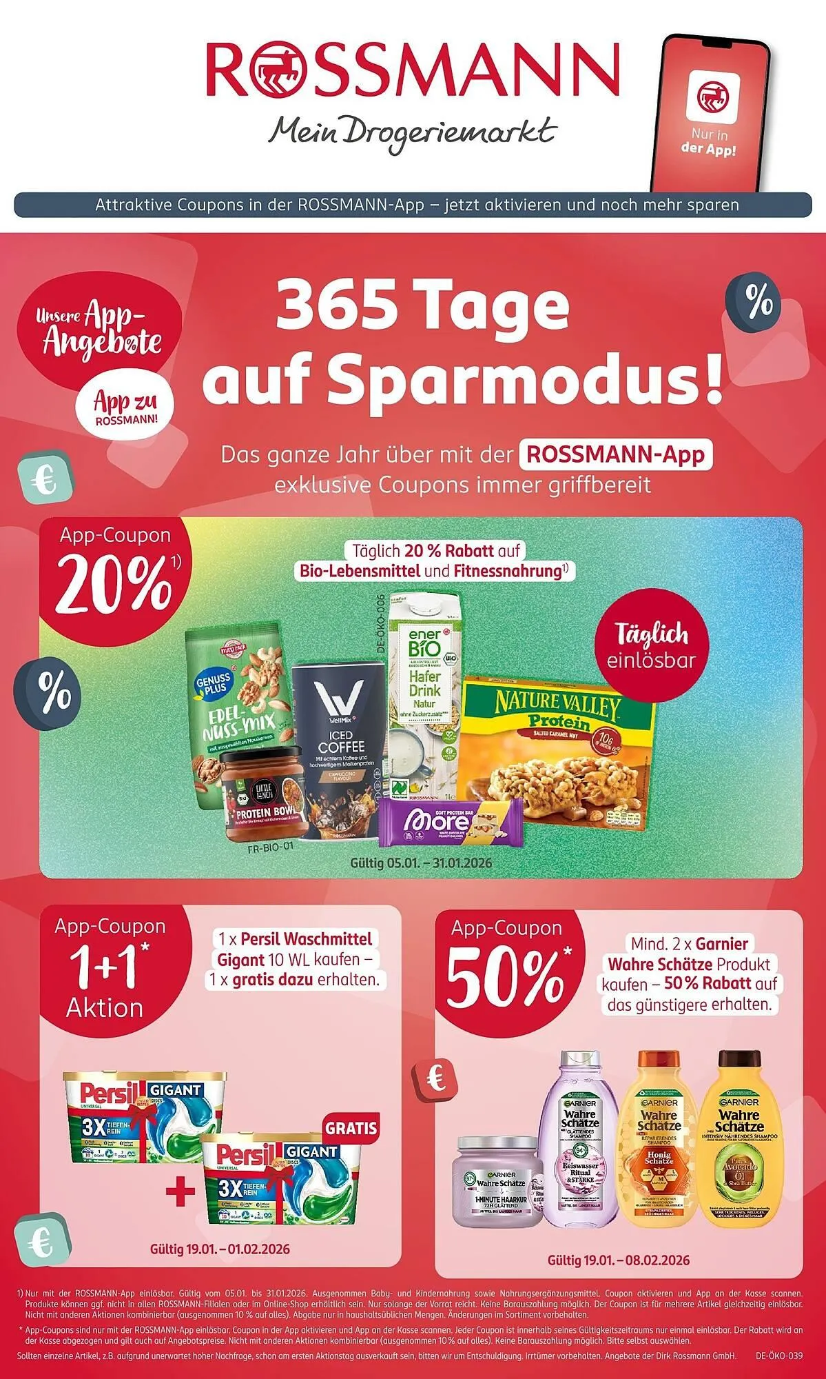 Rossmann Prospekt von 19. Januar bis 23. Januar 2026 - Prospekt seite 1