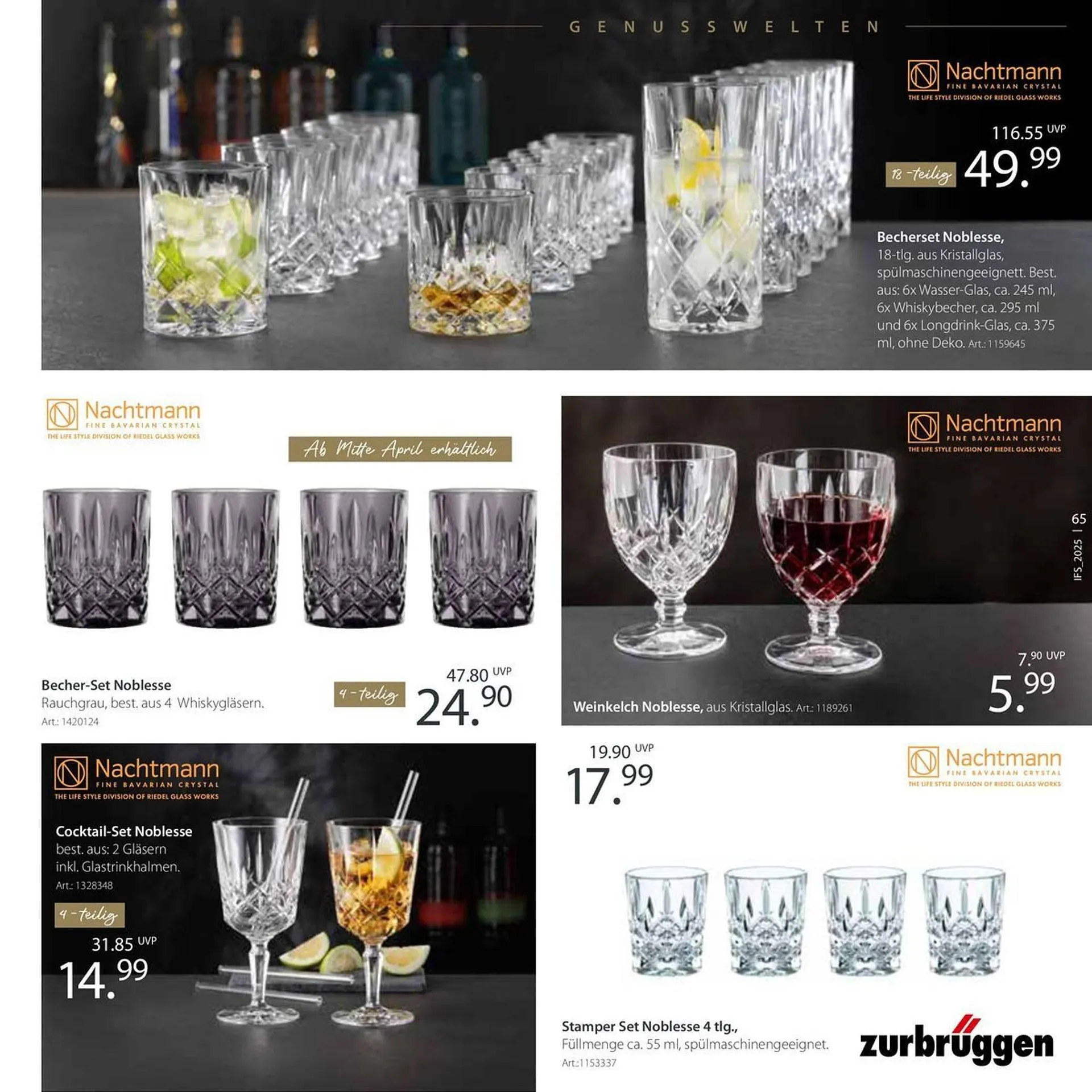 Zurbrüggen Prospekt von 18. Mai bis 7. Juni 2025 - Prospekt seite 65