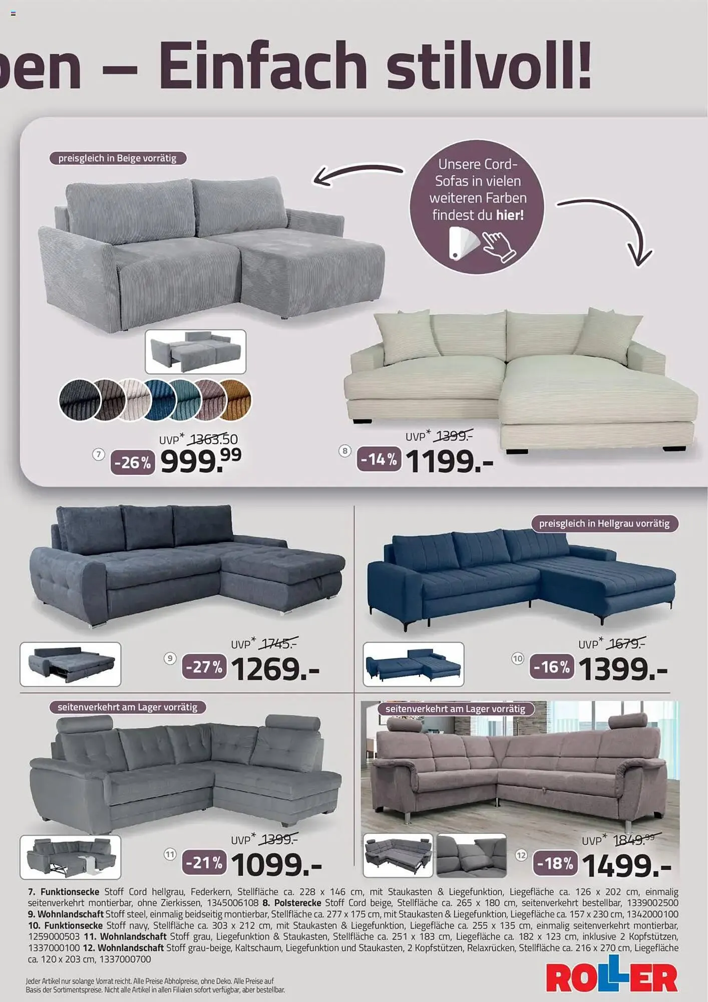 ROLLER Prospekt von 28. September bis 31. Dezember 2025 - Prospekt seite 13