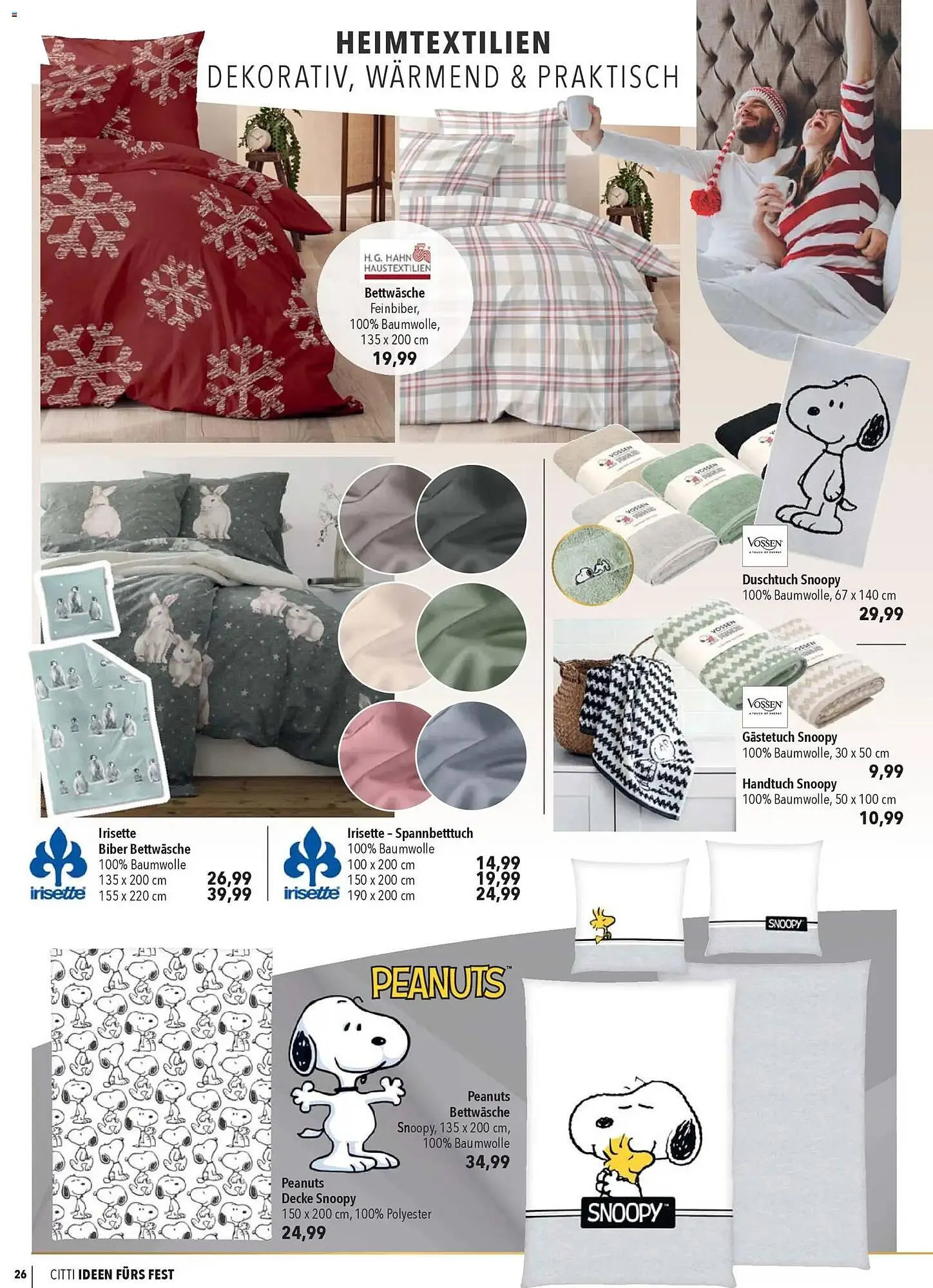 CITTI Markt Prospekt von 10. Dezember bis 31. Dezember 2025 - Prospekt seite 26