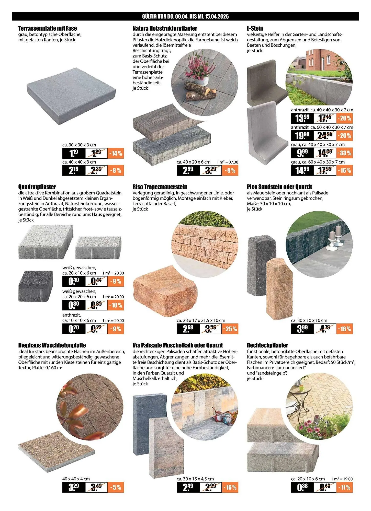 V Baumarkt Prospekt von 9. April bis 15. April 2026 - Prospekt seite 4