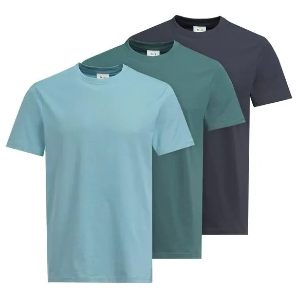 3 Herren T-Shirts im Basic-Look