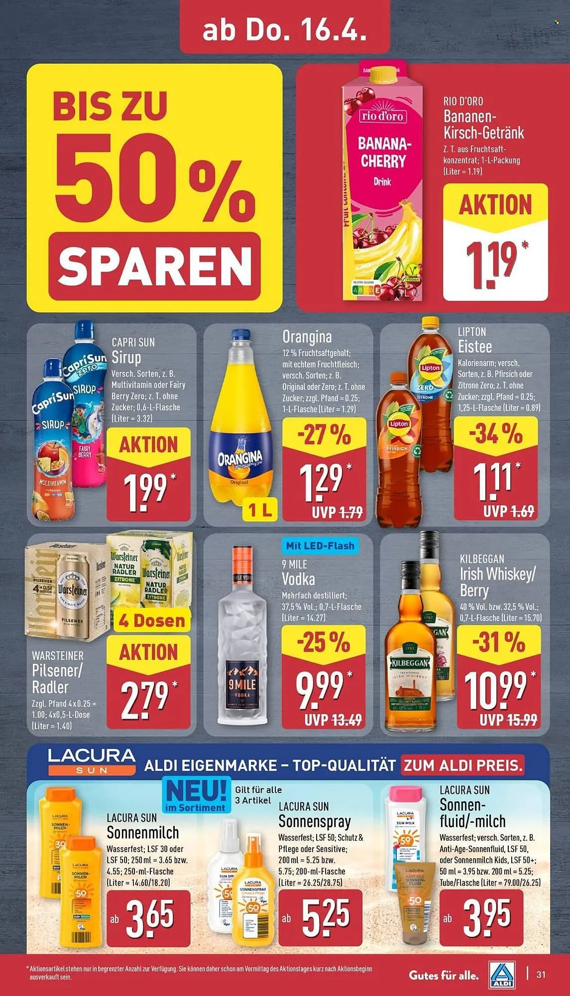 Aldi Nord Prospekt von 13. April bis 18. April 2026 - Prospekt seite 35