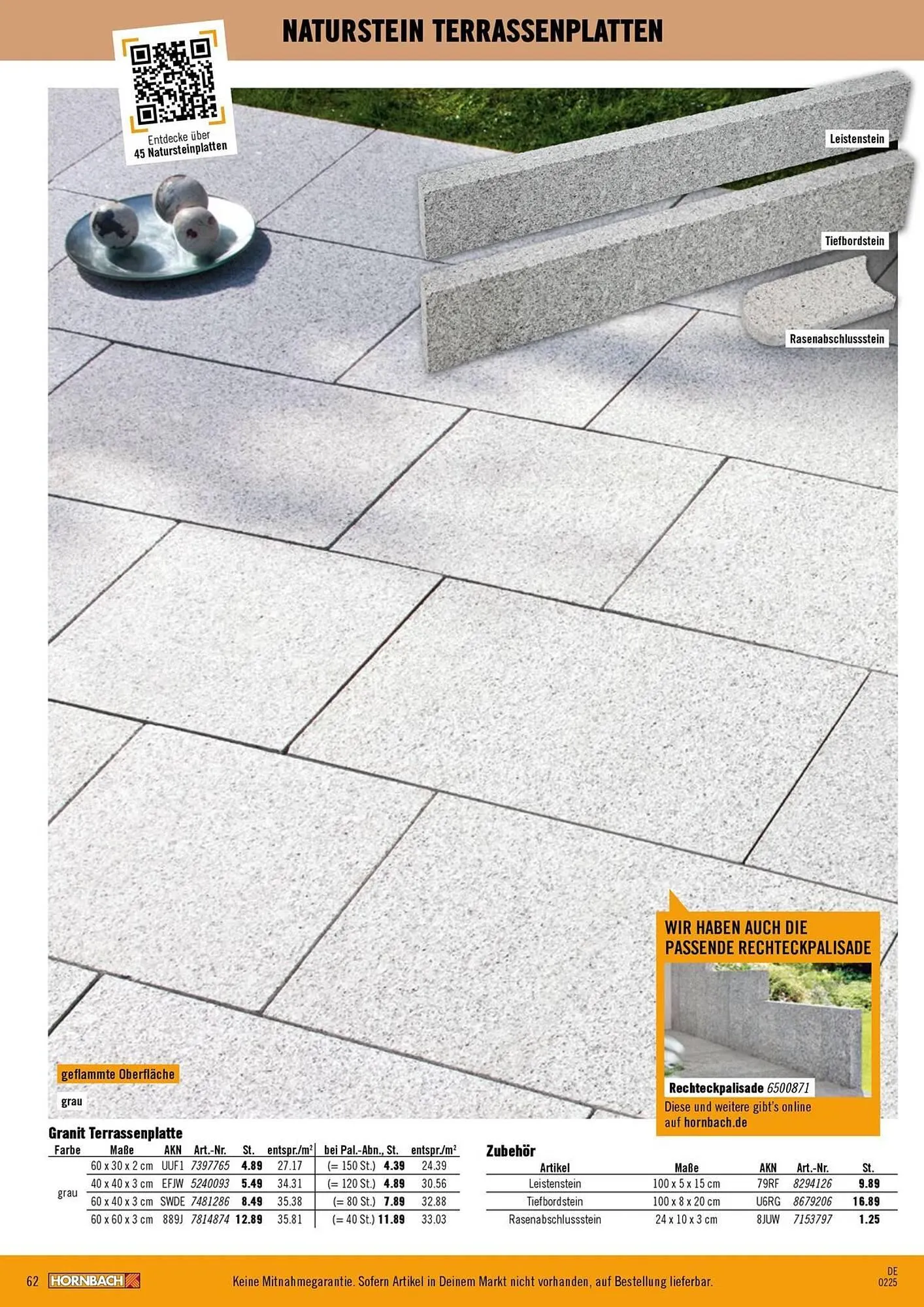 Hornbach Prospekt von 9. April bis 15. April 2025 - Prospekt seite 62