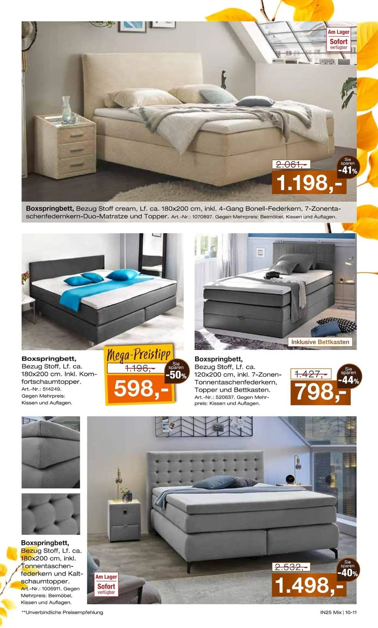 Möbel Inhofer Aktueller Prospekt von 1. Dezember bis 15. Dezember 2025 - Prospekt seite 11